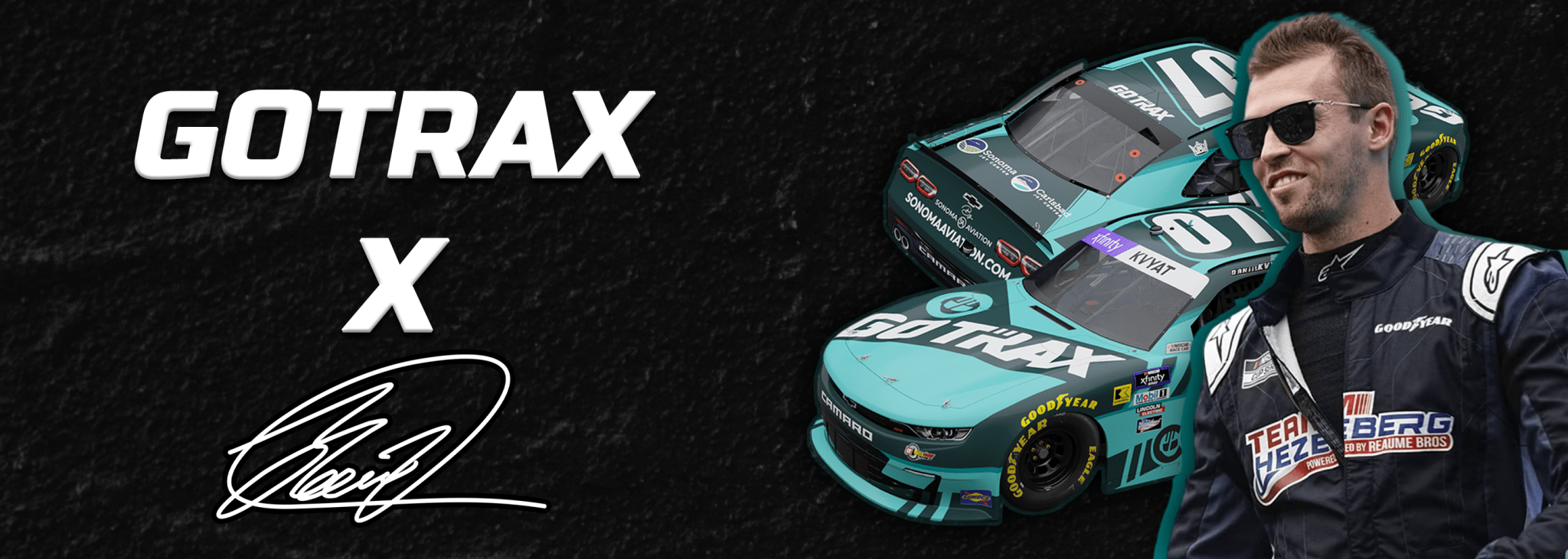 GOTRAX Is Partnering with Daniil Kvyat for NASCAR at COTA - GOTRAX