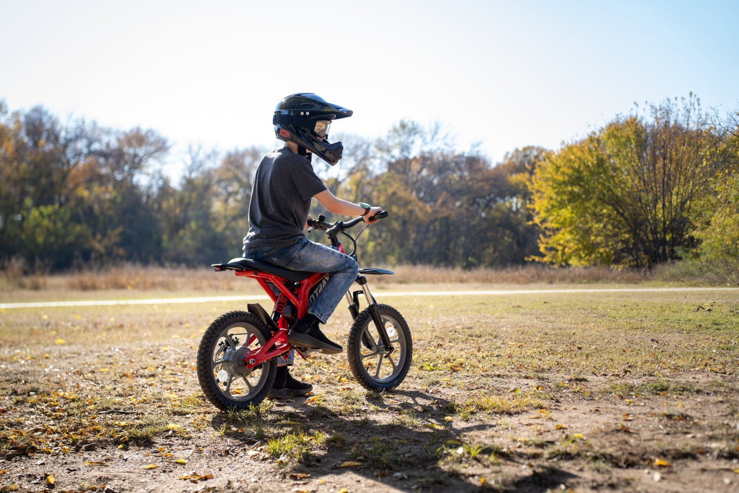 Product Overview: The Fitz16 Kids' Electric Dirt Bike - GOTRAX