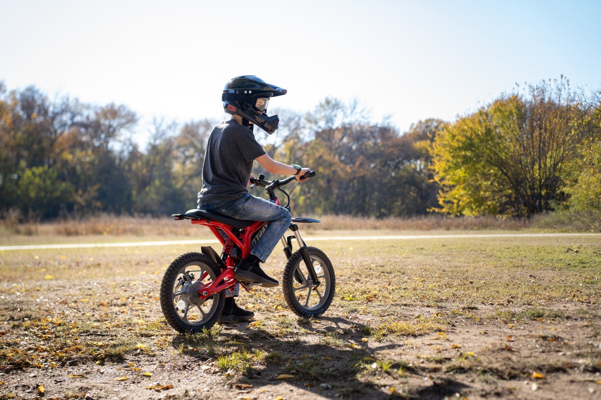 Product Overview: The Fitz16 Kids' Electric Dirt Bike - GOTRAX