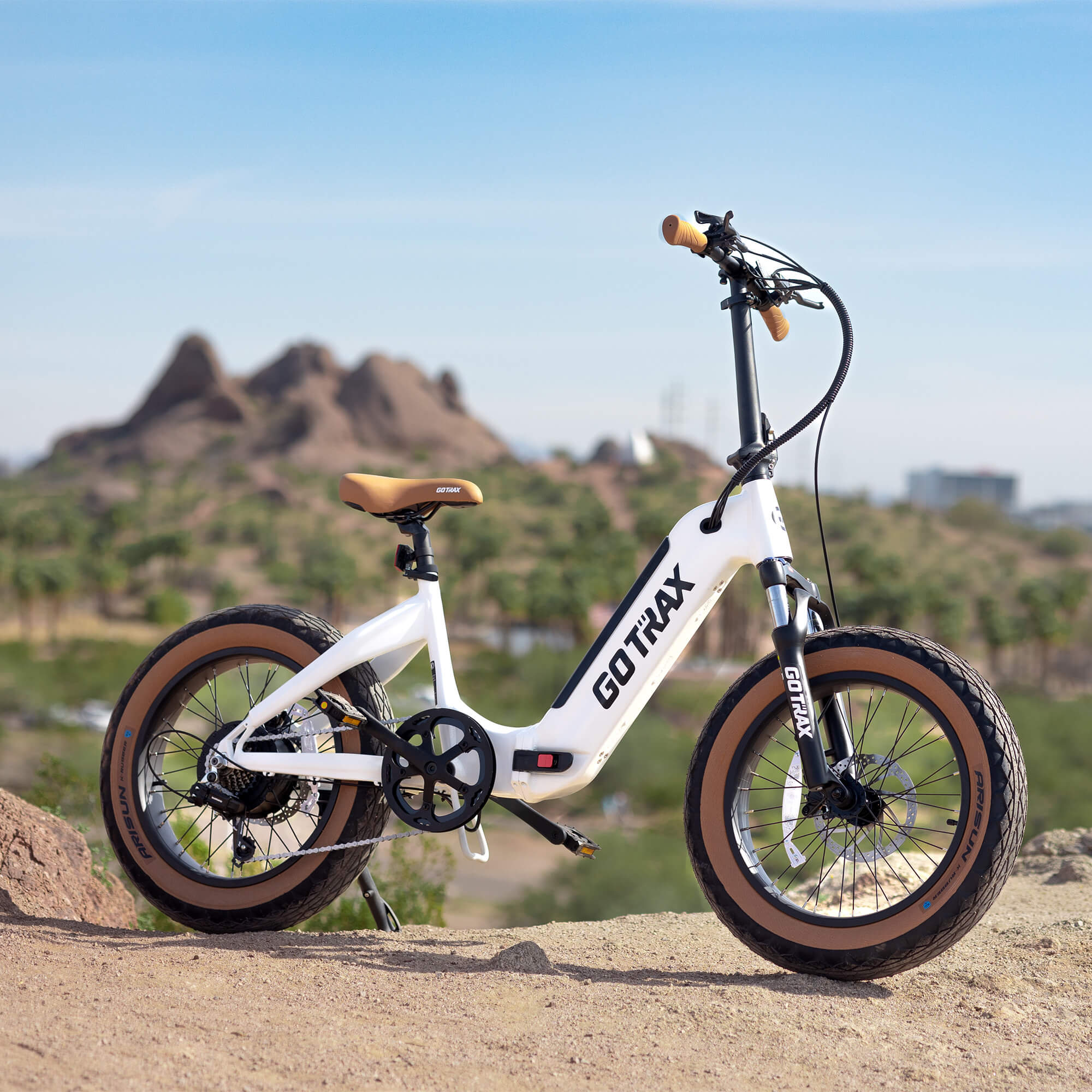 The GOTRAX F5 Foldable Electric Bike