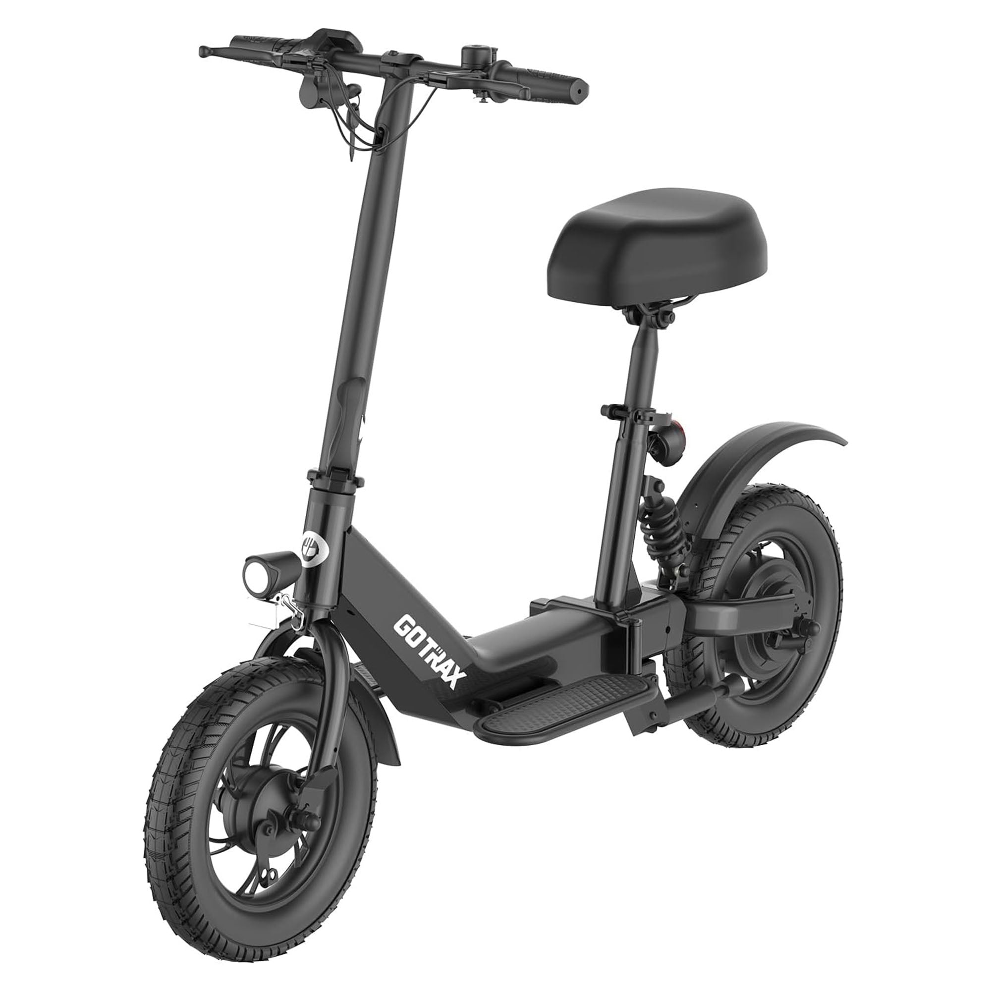Gotrax Aero Foldable Electric Scooter with Seat, Foot rest pad,12 inch Tire, 350w Rear Suspension Electric Scooter for Teens and Adults Gotrax Aero Foldable Electric Scooter with Seat, Foot rest pad,12 inch Tire, 350w Rear Suspension Electric Scooter for Teens and Adults