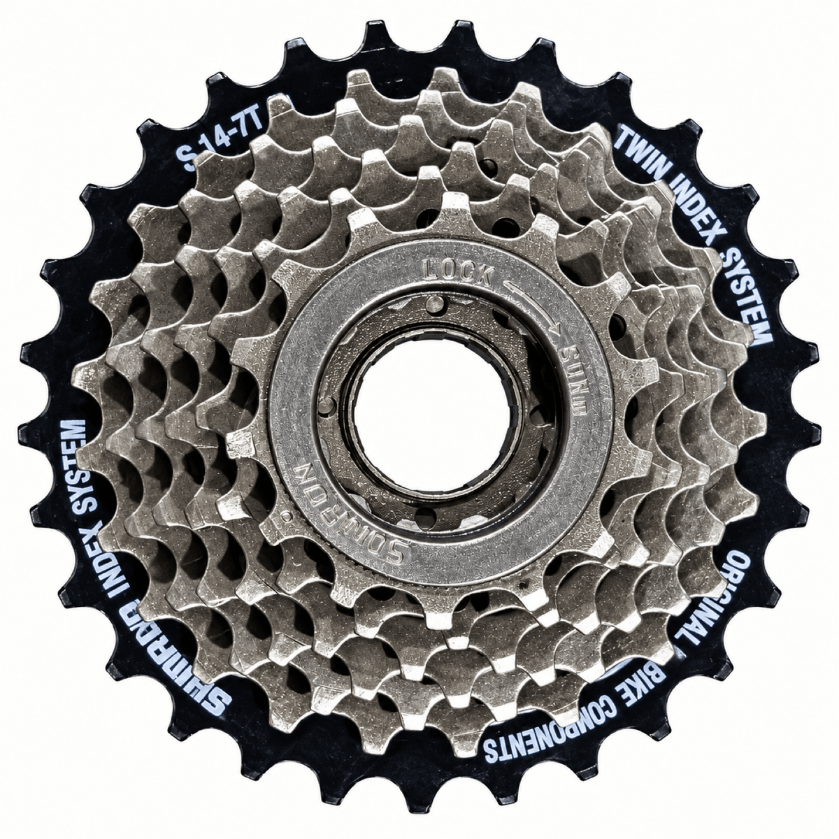 Freewheel,Ranger Pioneer R7 G201 Elevation Rvrwest Dolphin Braeburn CTI2 Monte24 Monte27 Monte29,Black/Brown 7-Speed - GOTRAX
