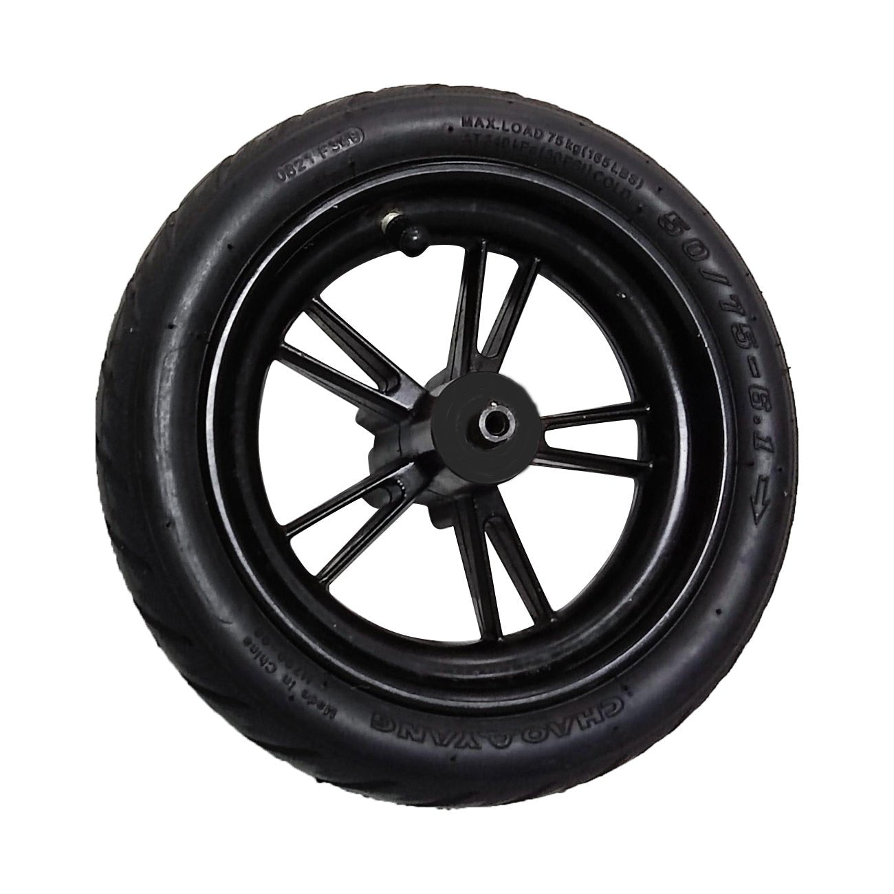 RIVAL (Black) Electric Scooter Wheel Assembly - GOTRAX