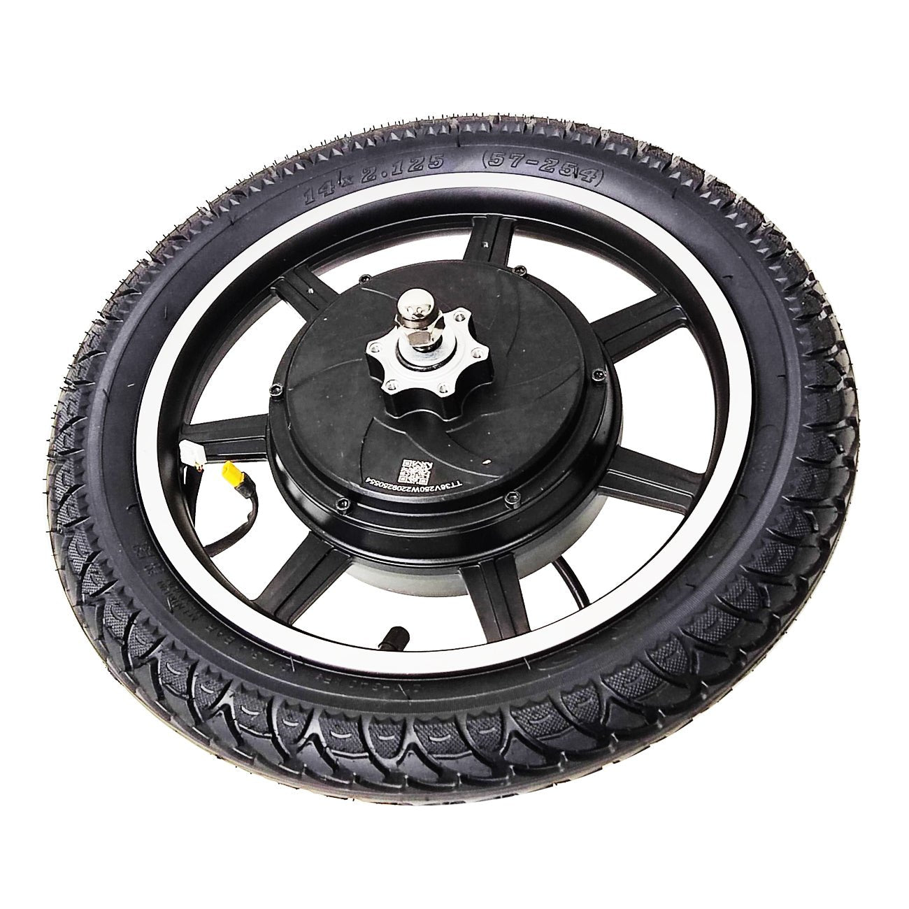 V14 Electric Bike Motor Wheel Assembly - Main Image