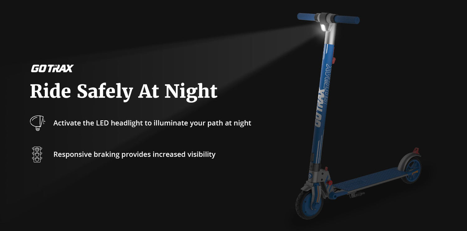 Electric scooter for teens is finally here. Introducing the GOTRAX Vibe - GOTRAX