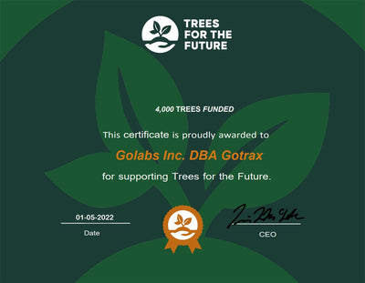 You Helped GOTRAX Plant 4,000 Trees