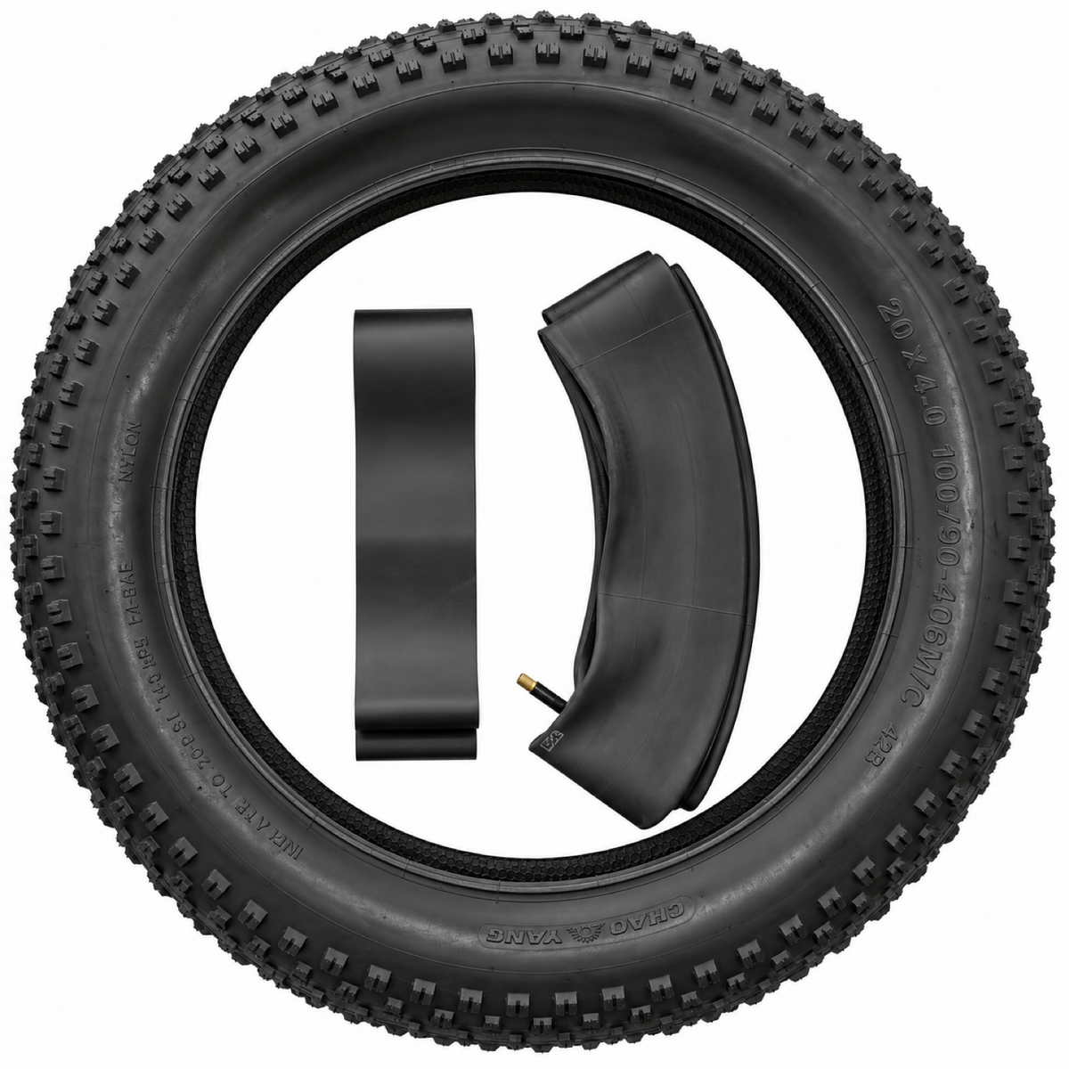 Tire,Ranger Pioneer R7 G201 F3 R3 F3LR Z4Pro,Black 20x4.0"