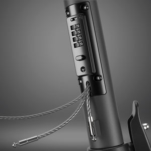 GOTRAX G3/G4 Electric Scooter for Commuters Integrated Tiller Lock Close Up