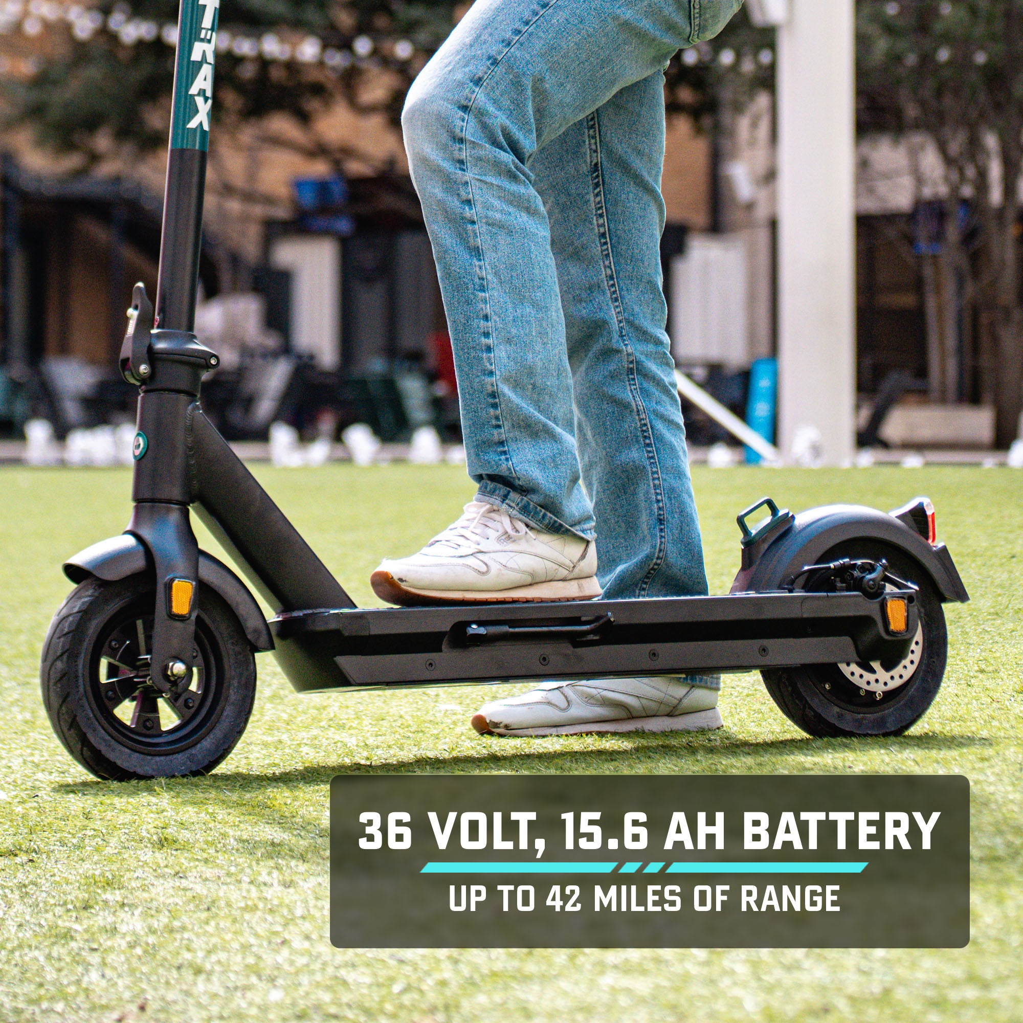 GOTRAX GMAX Electric Scooter - 20mph 45mi Range