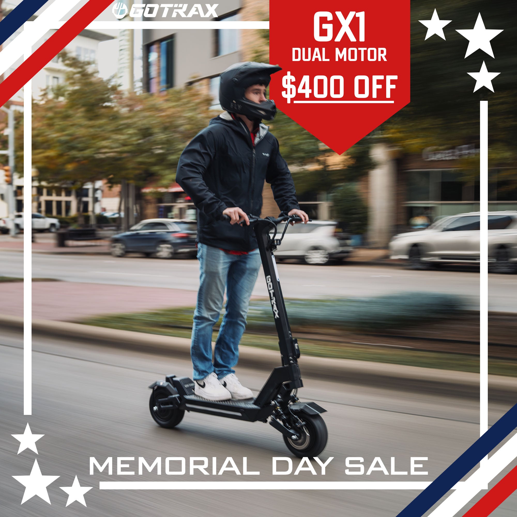 GX1 Dual Motor Electric Scooter