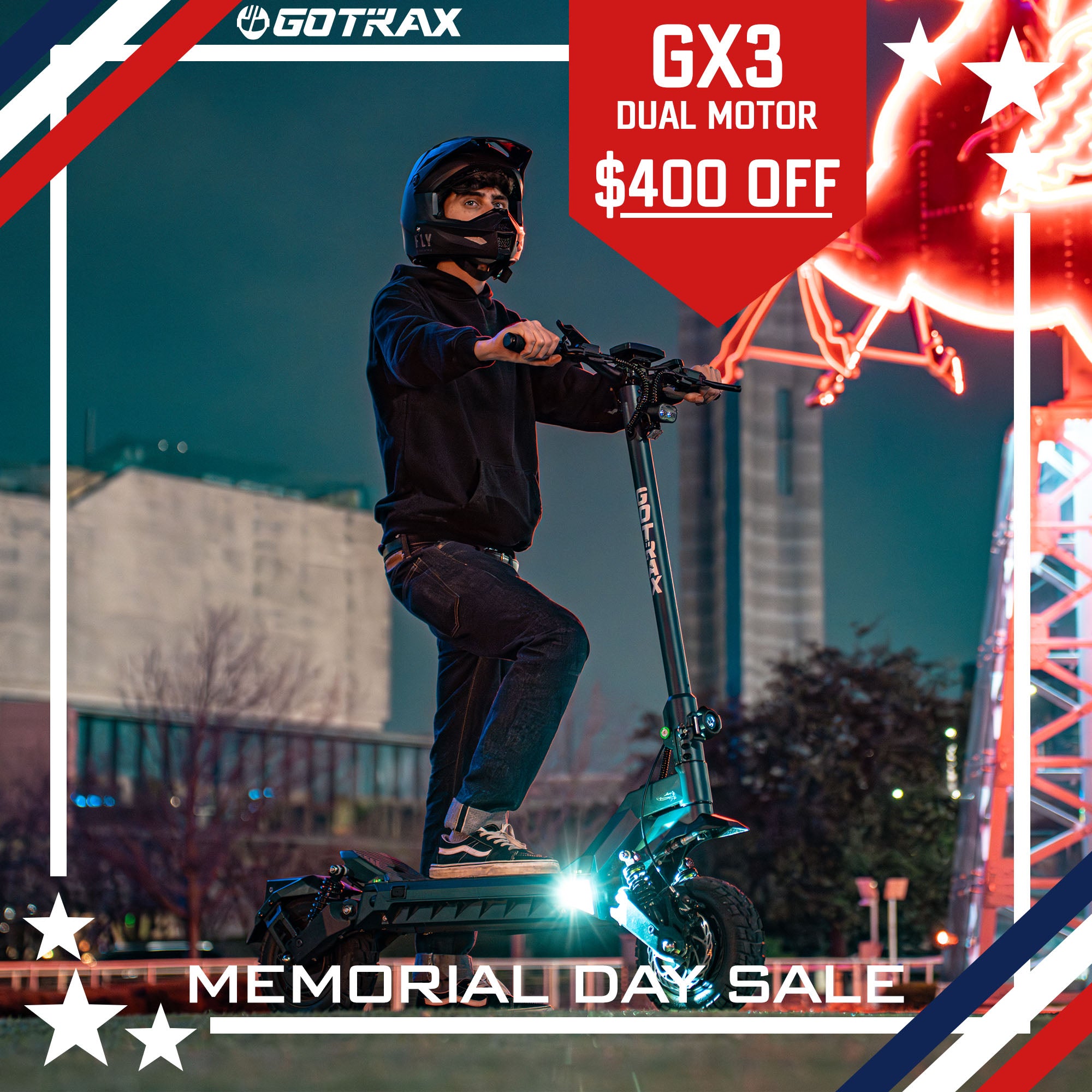 GX3 Off Road Electric Scooter