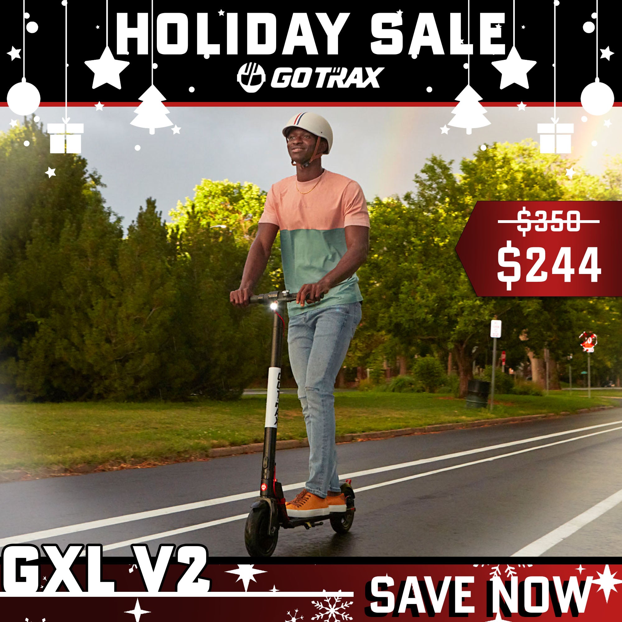 GXL V2 Lightweight Scooter