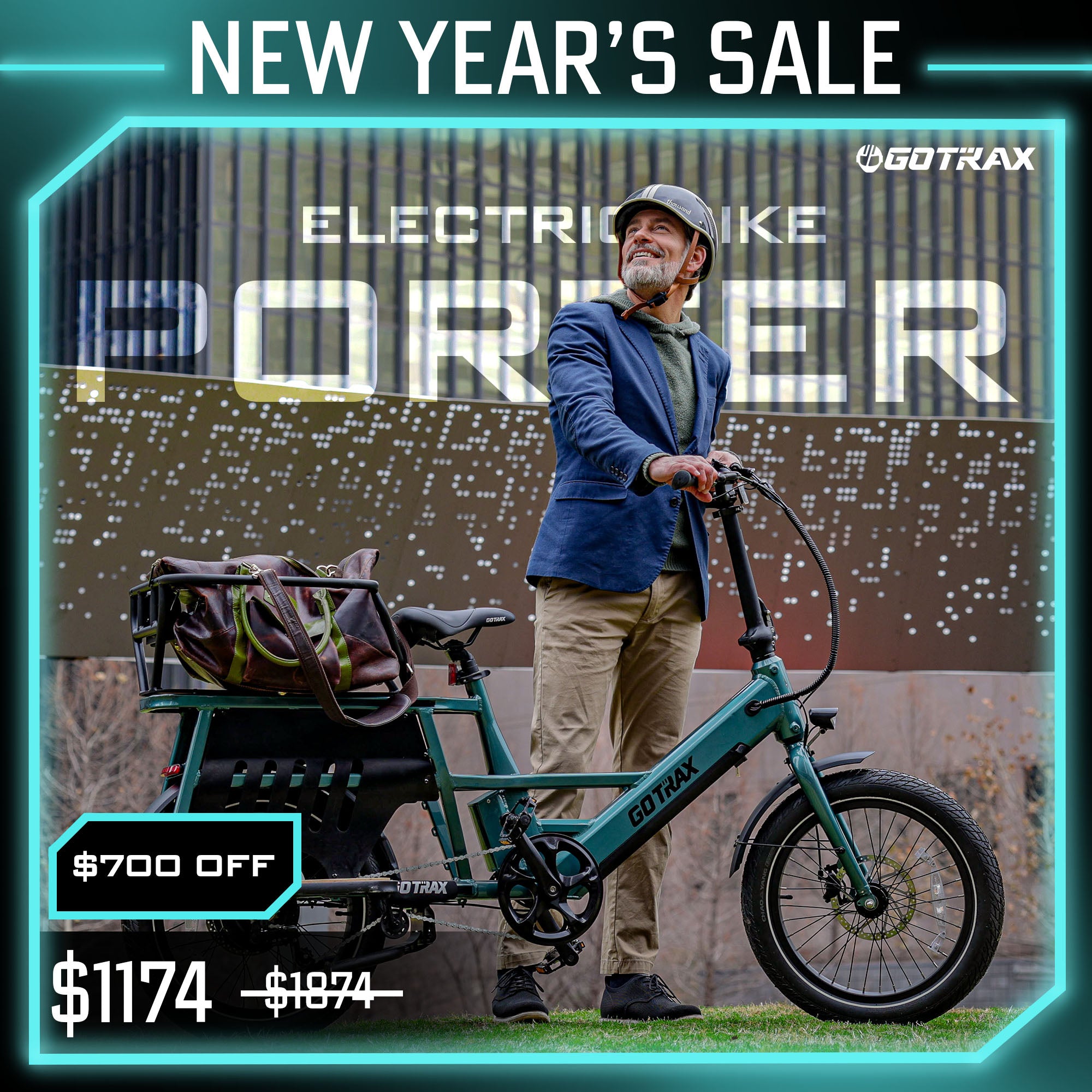 Porter Electric Cargo Bike