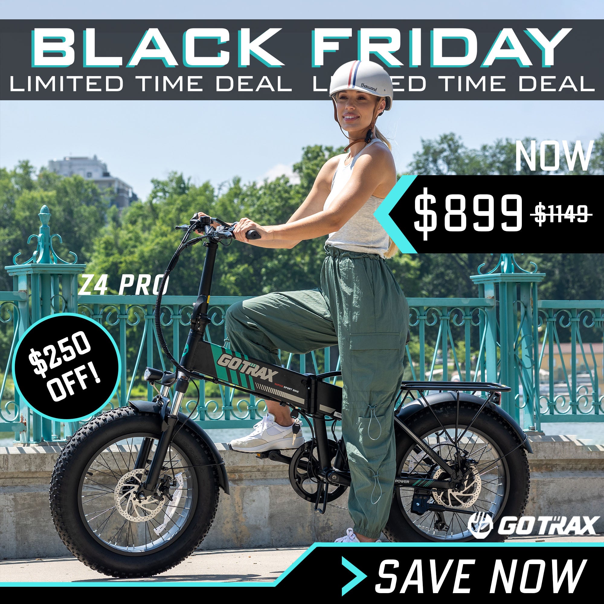 Z4 Pro Folding Fat Tire Electric Bike