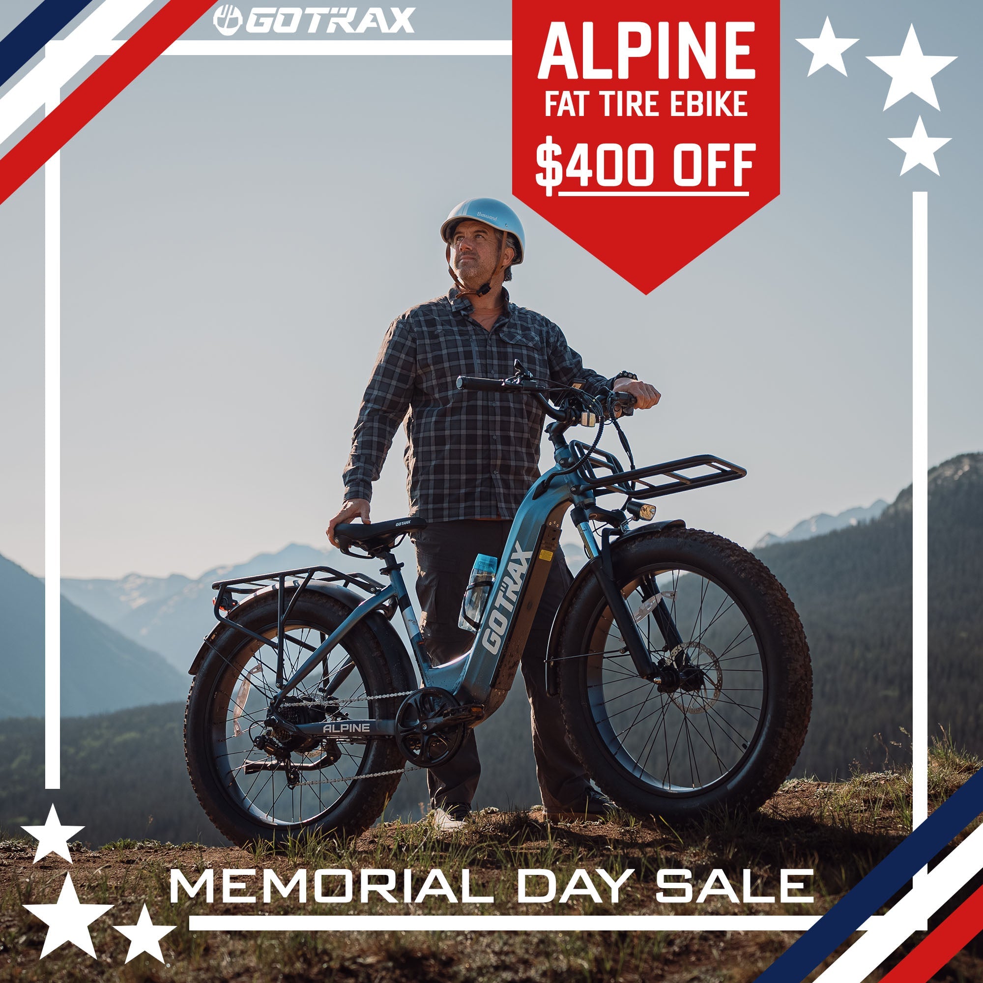 Alpine Fat Tire eBike - GOTRAX