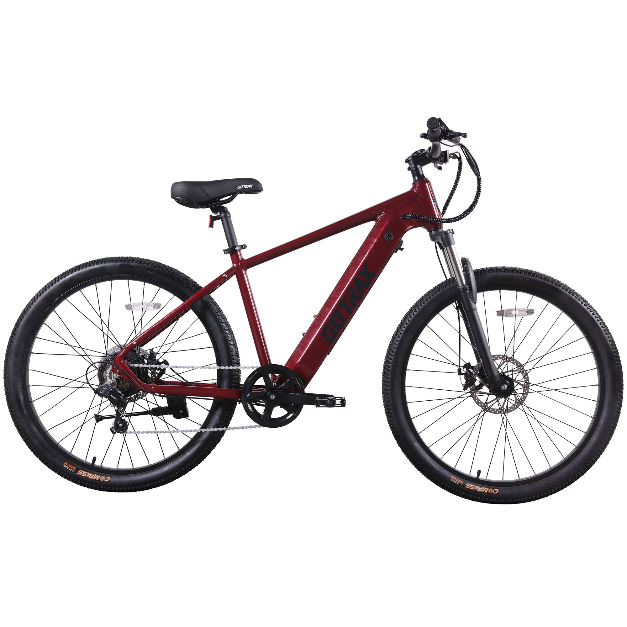 gotrax 26 inch electric bicycle GOTRAX Adult Approach 27.5" Step Over Electric Mountain Bike