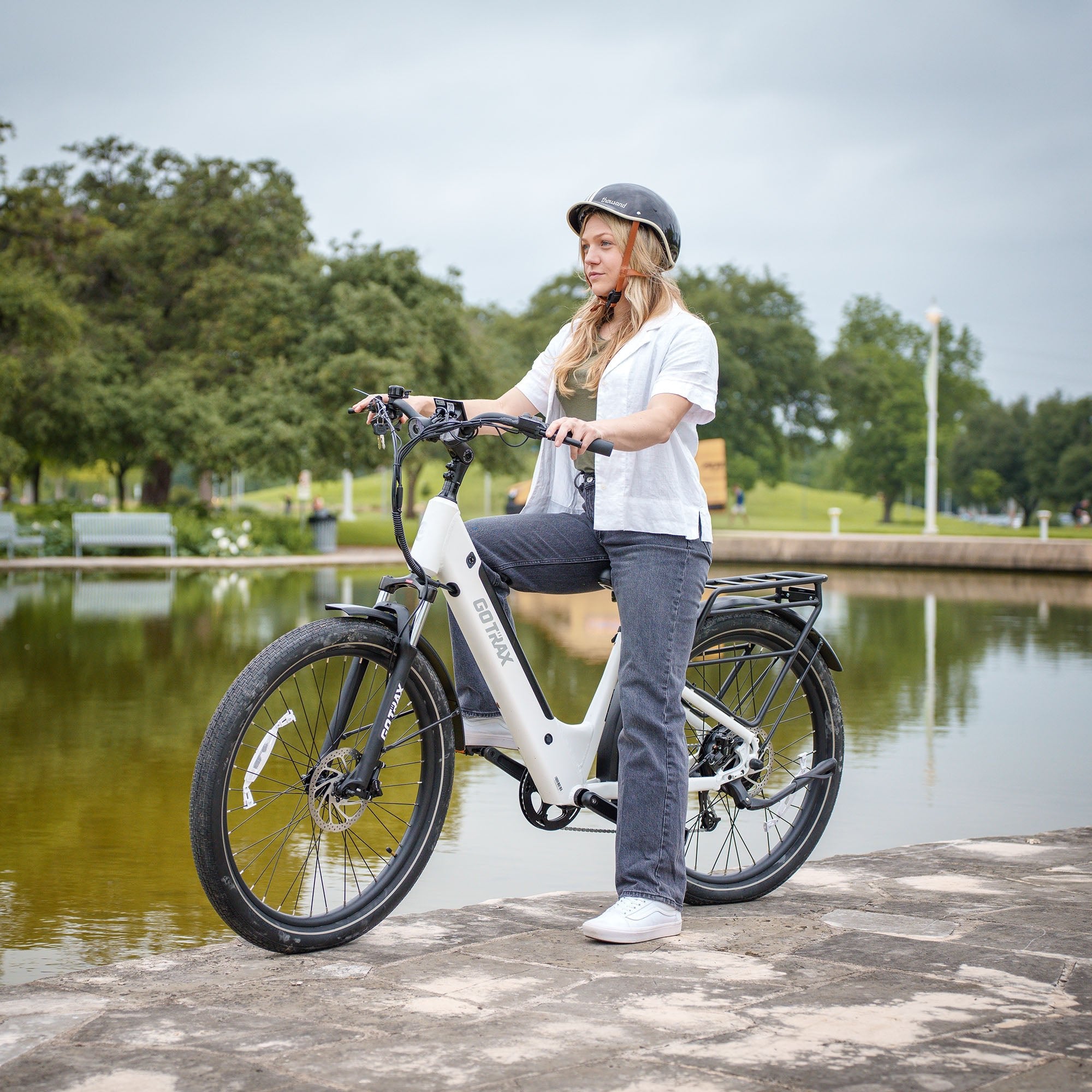 CTI 3 Step Through Electric Bike - GOTRAX