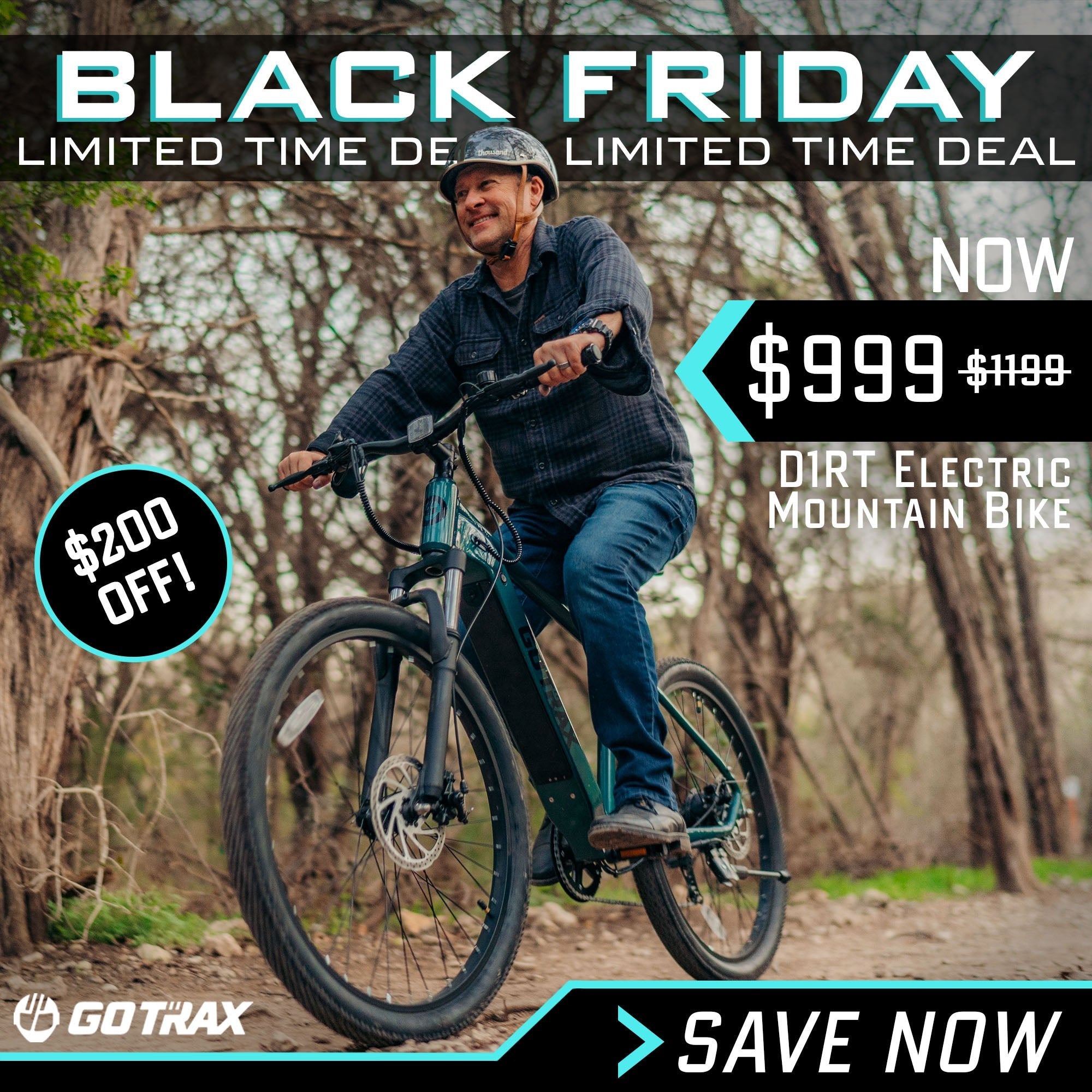 D1RT Electric Mountain Bike - GOTRAX