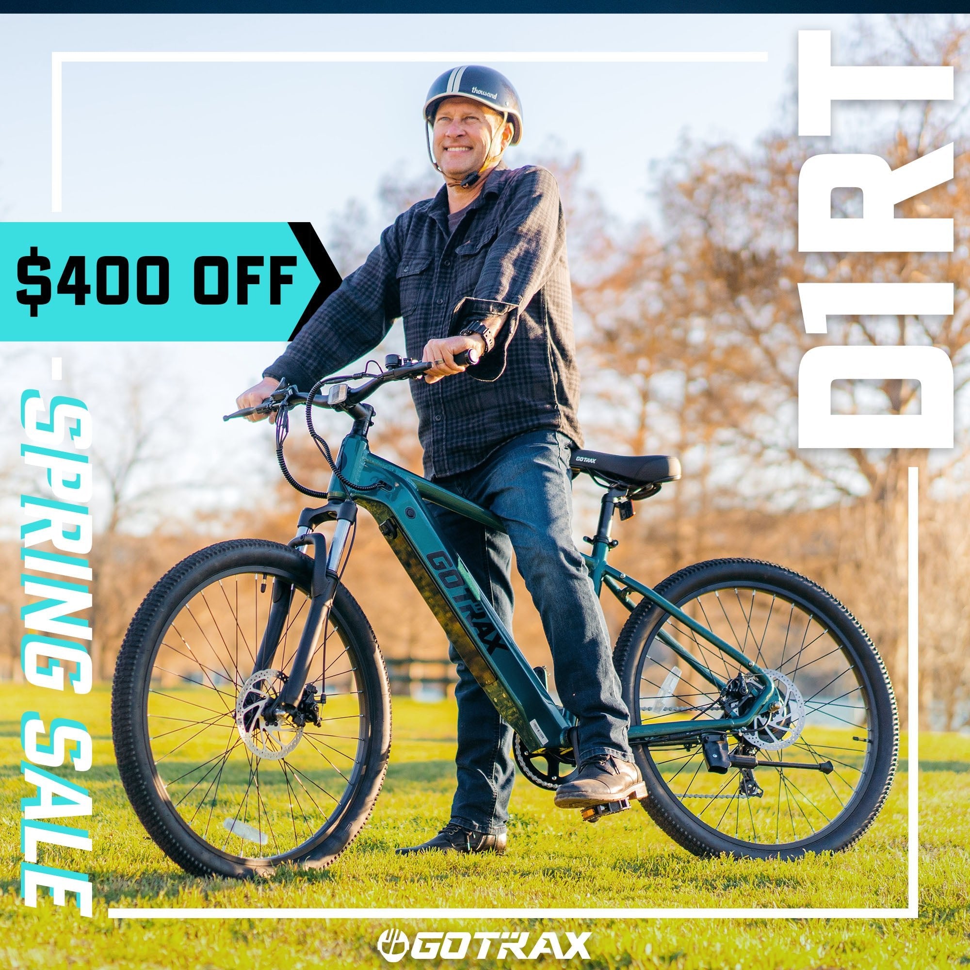 D1RT Electric Mountain Bike - GOTRAX