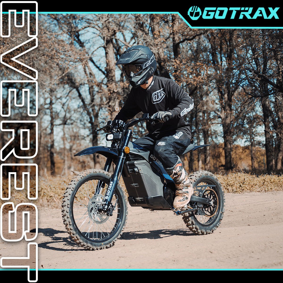 Everest Electric Dirt Bike - GOTRAX.com