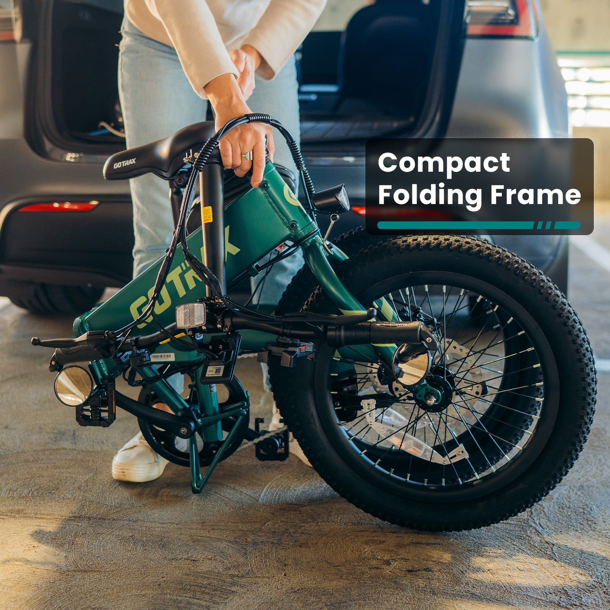 F1 Folding Electric Bike 2.0 - GOTRAX
