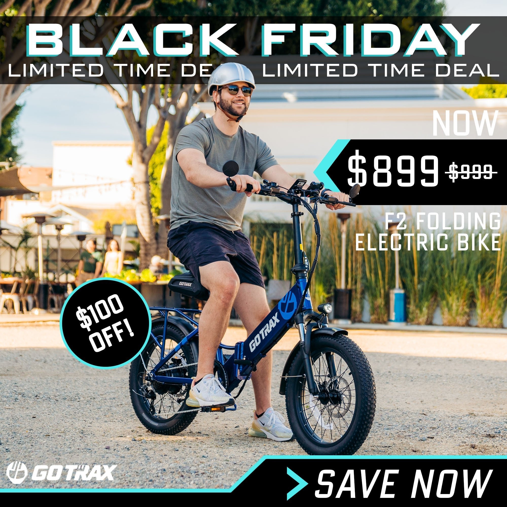 F2 Foldable Electric Bike 2.0 - GOTRAX