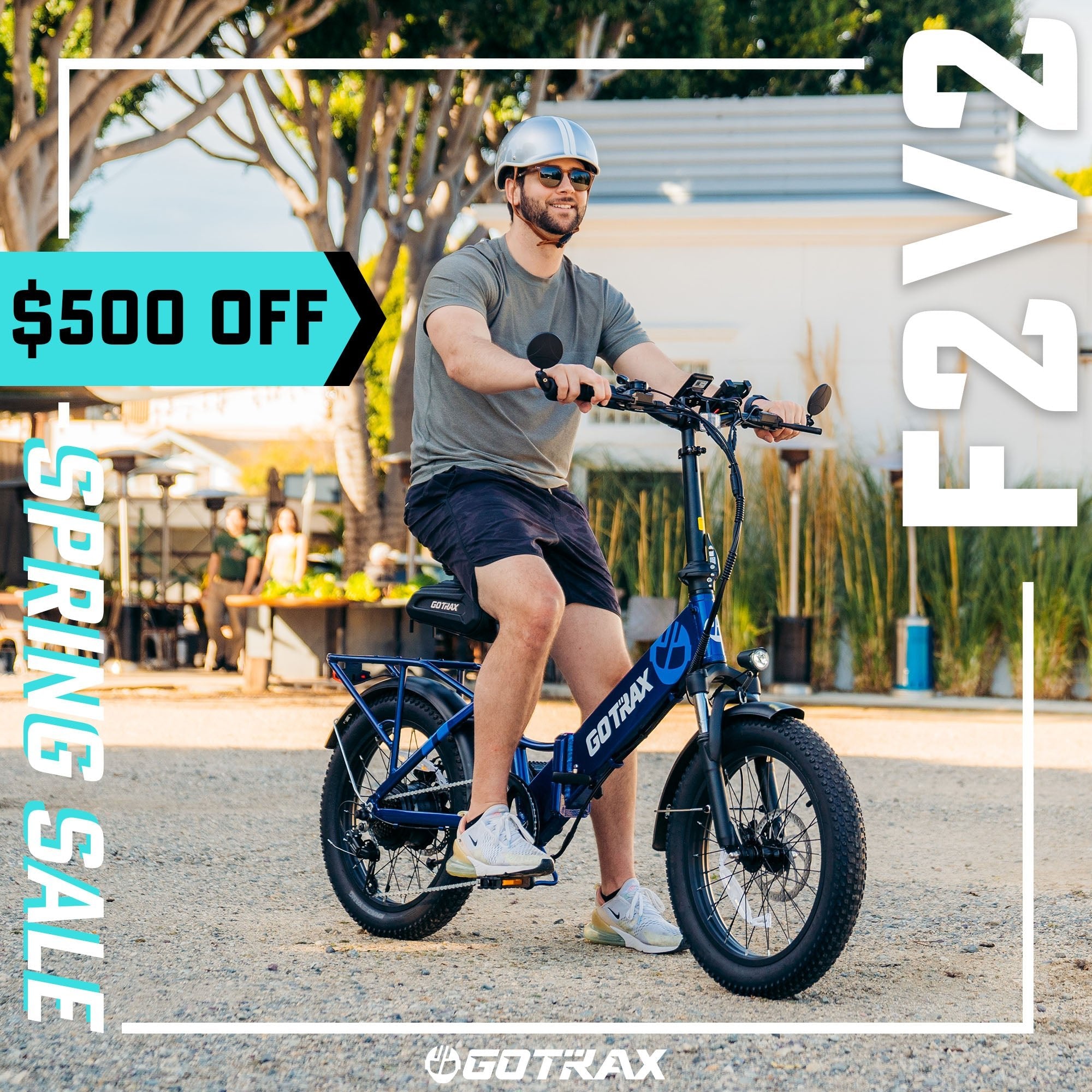 F2 Foldable Electric Bike 2.0 - GOTRAX