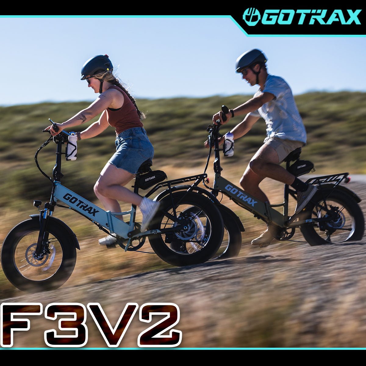 F3 Fat Tire Folding E - Bike 2.0 - GOTRAX