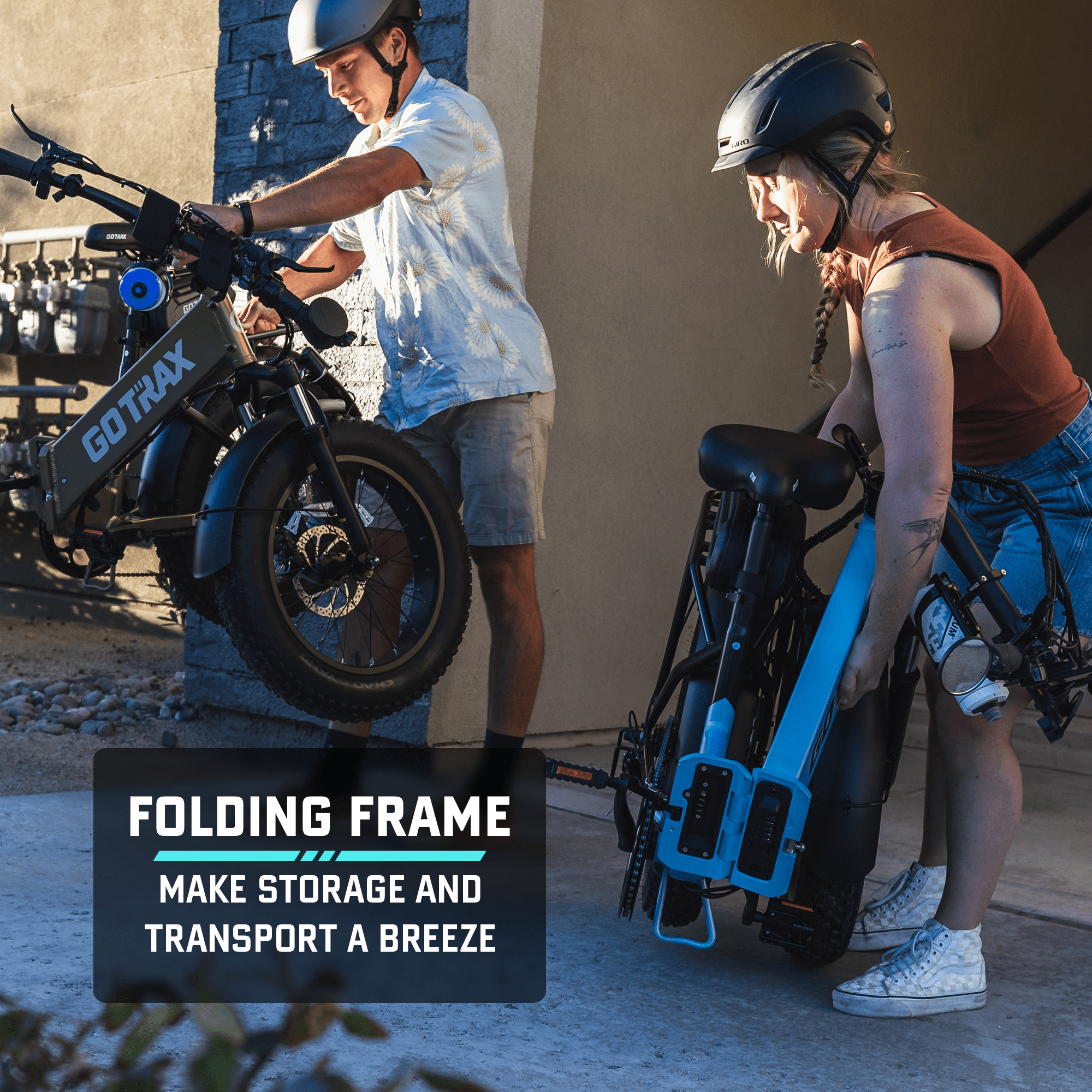 F3 Fat Tire Folding E - Bike 2.0 - GOTRAX