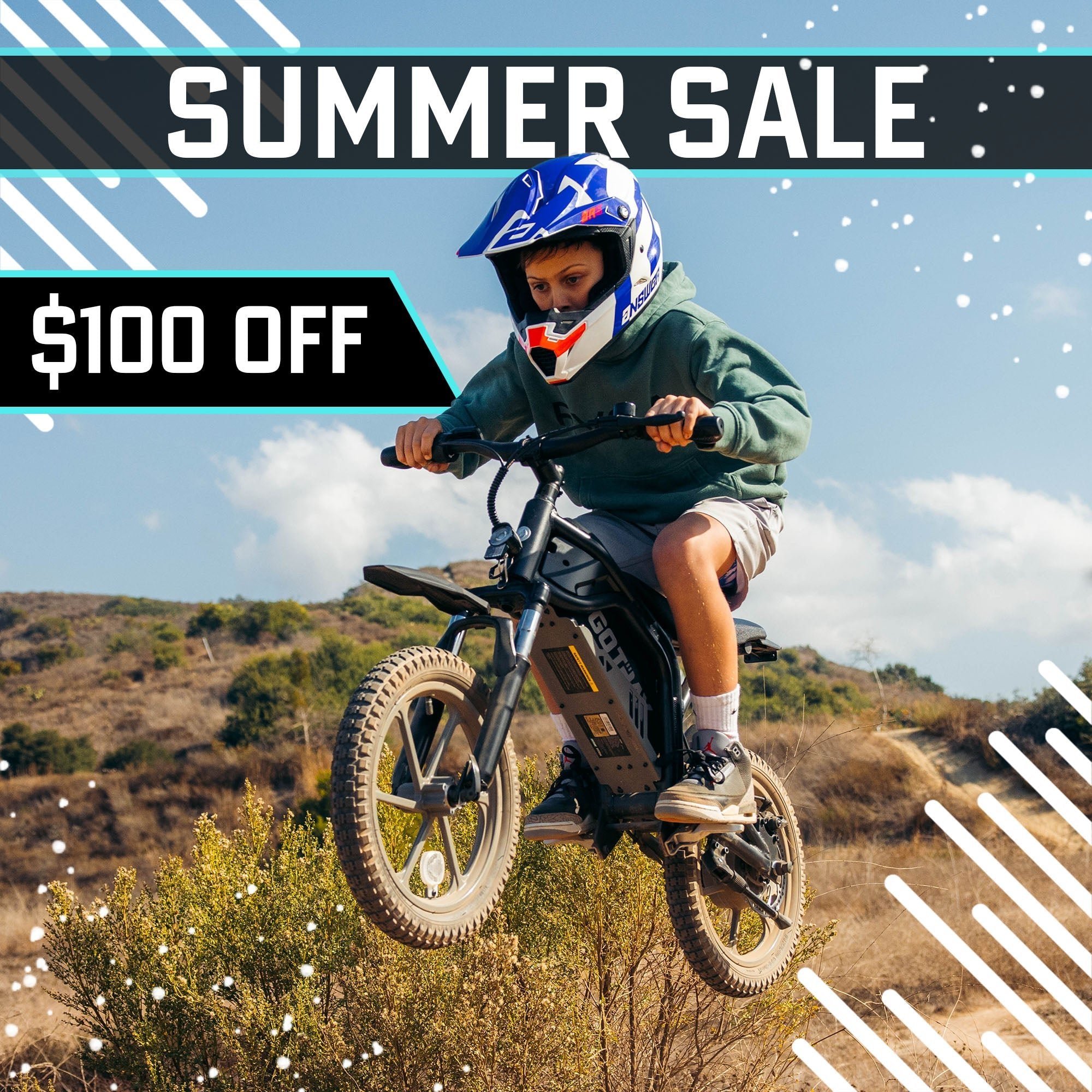Fitz16 Electric Dirt Bike for Kids - GOTRAX