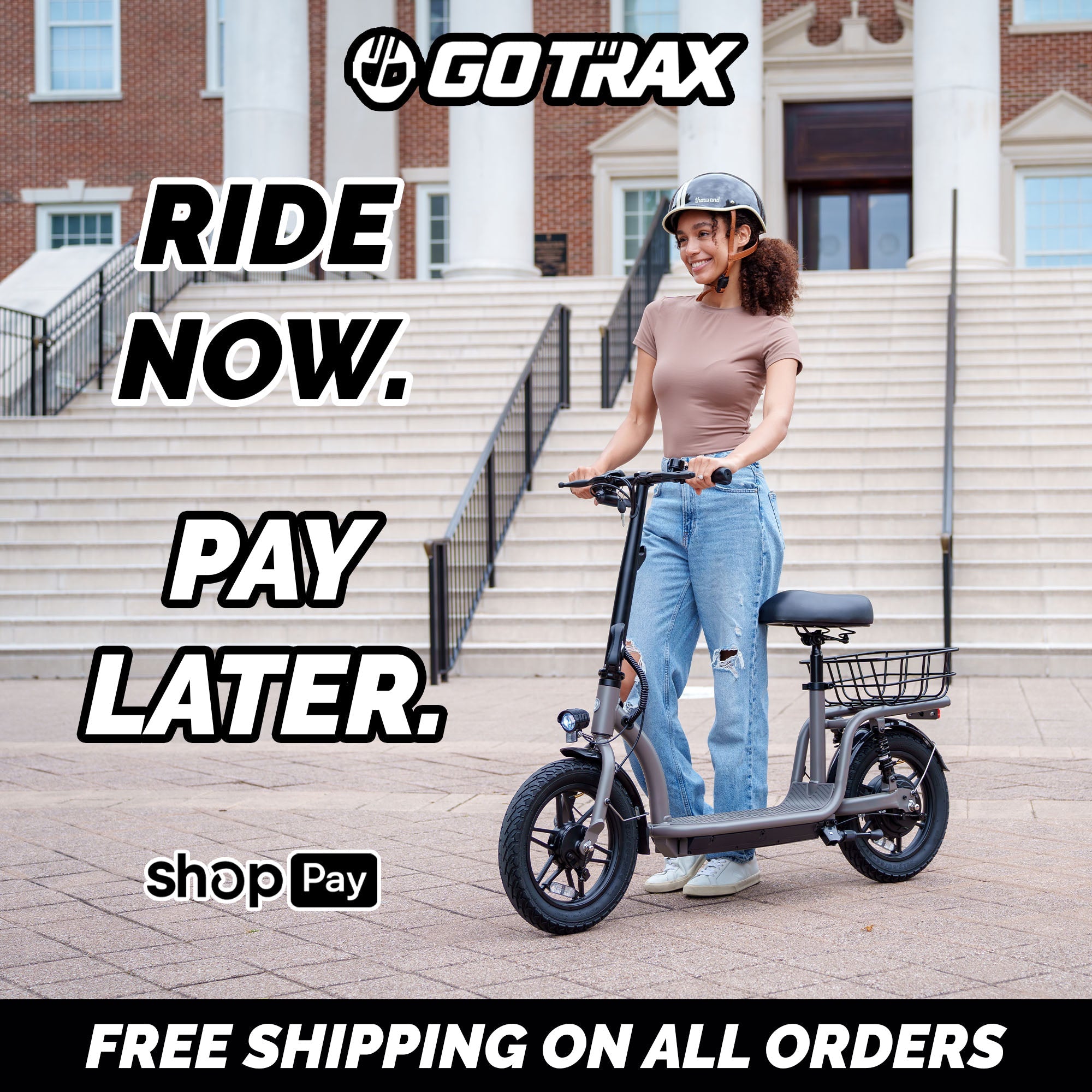 Flex Electric Scooter with Seat - GOTRAX