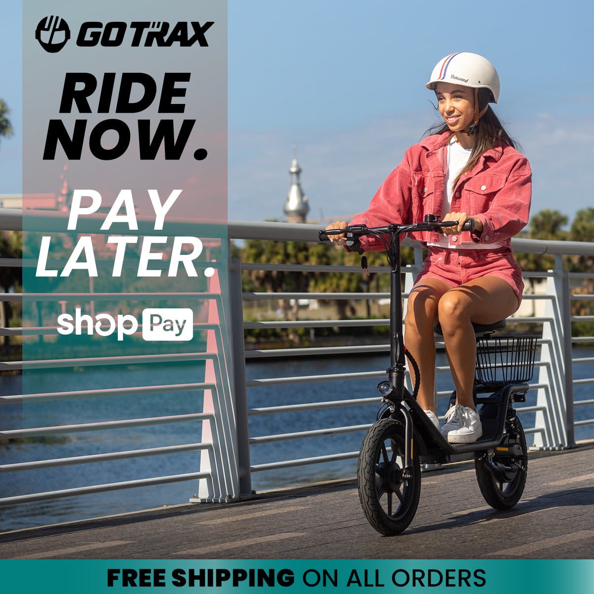 Flex Electric Scooter with Seat - GOTRAX
