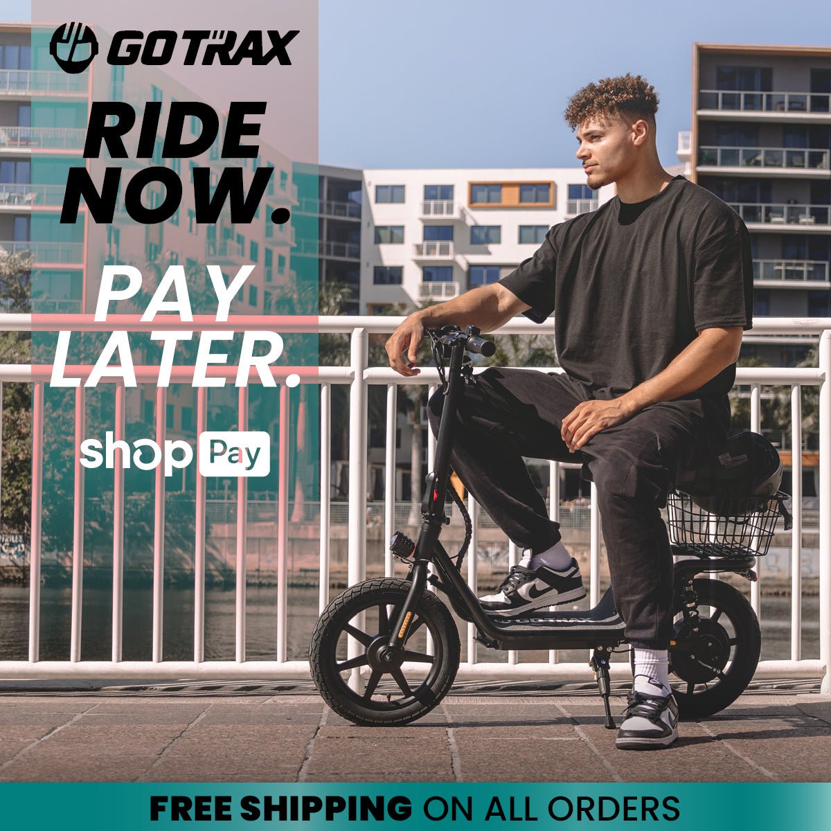 Flex Electric Scooter with Seat - GOTRAX