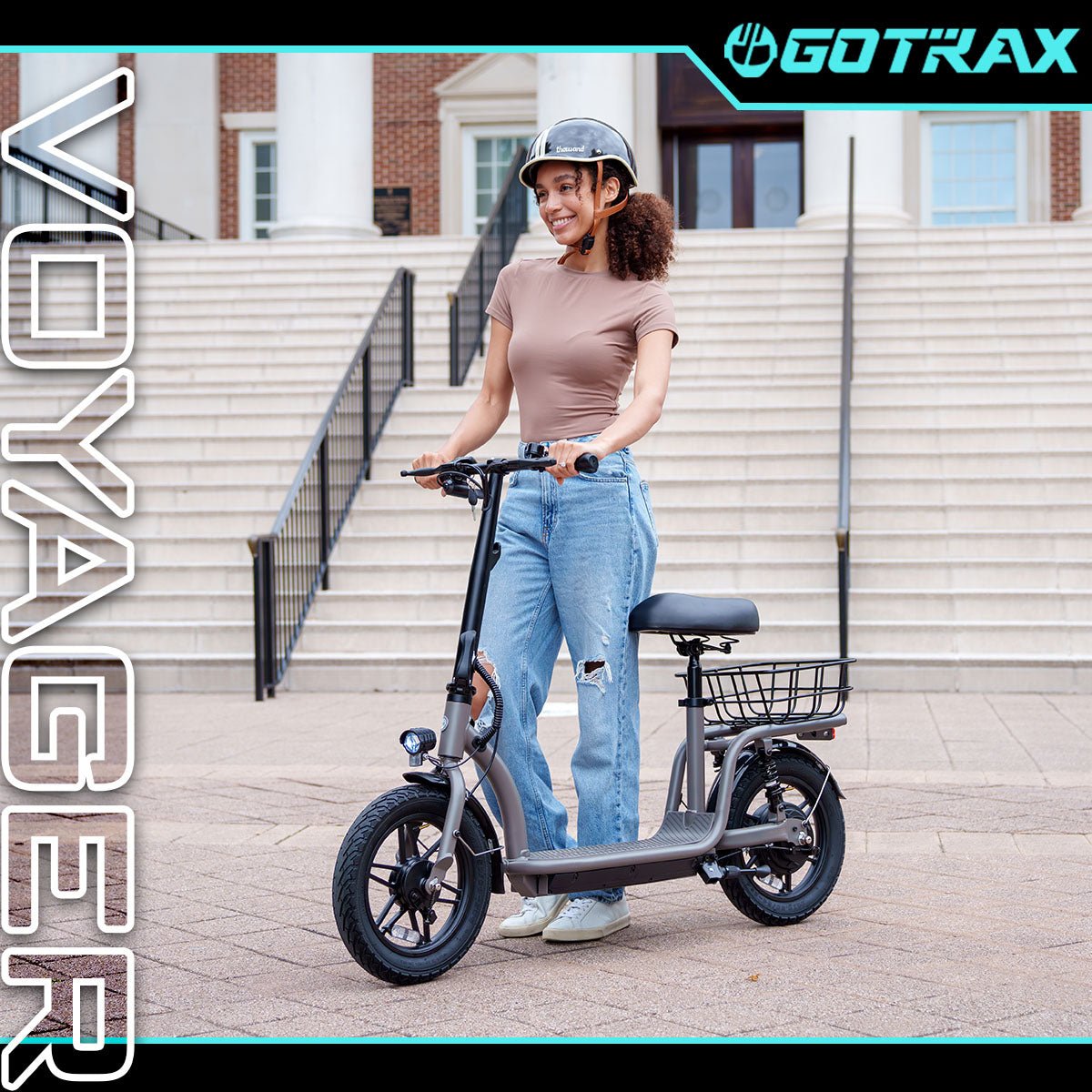Flex Voyager E-Scooter With Seat