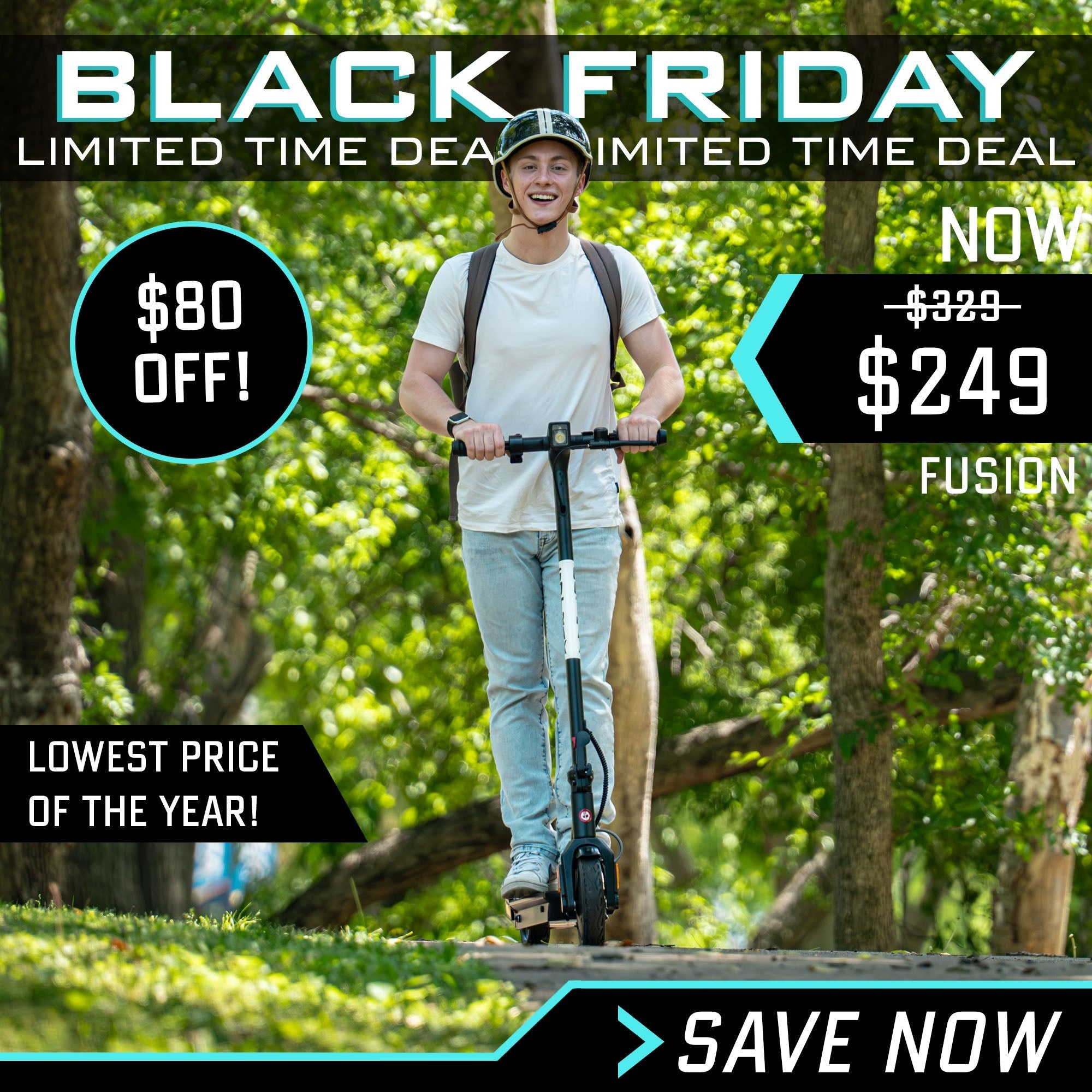 Fusion Electric Scooter - GOTRAX