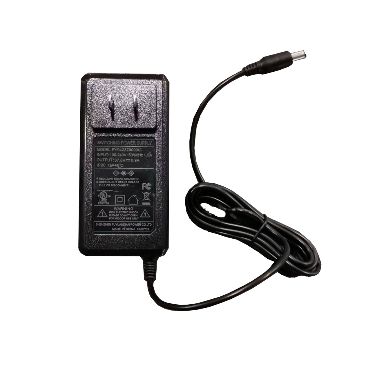 G2PLUS Electric Scooter Charger 37.8V 0.9A - GOTRAX