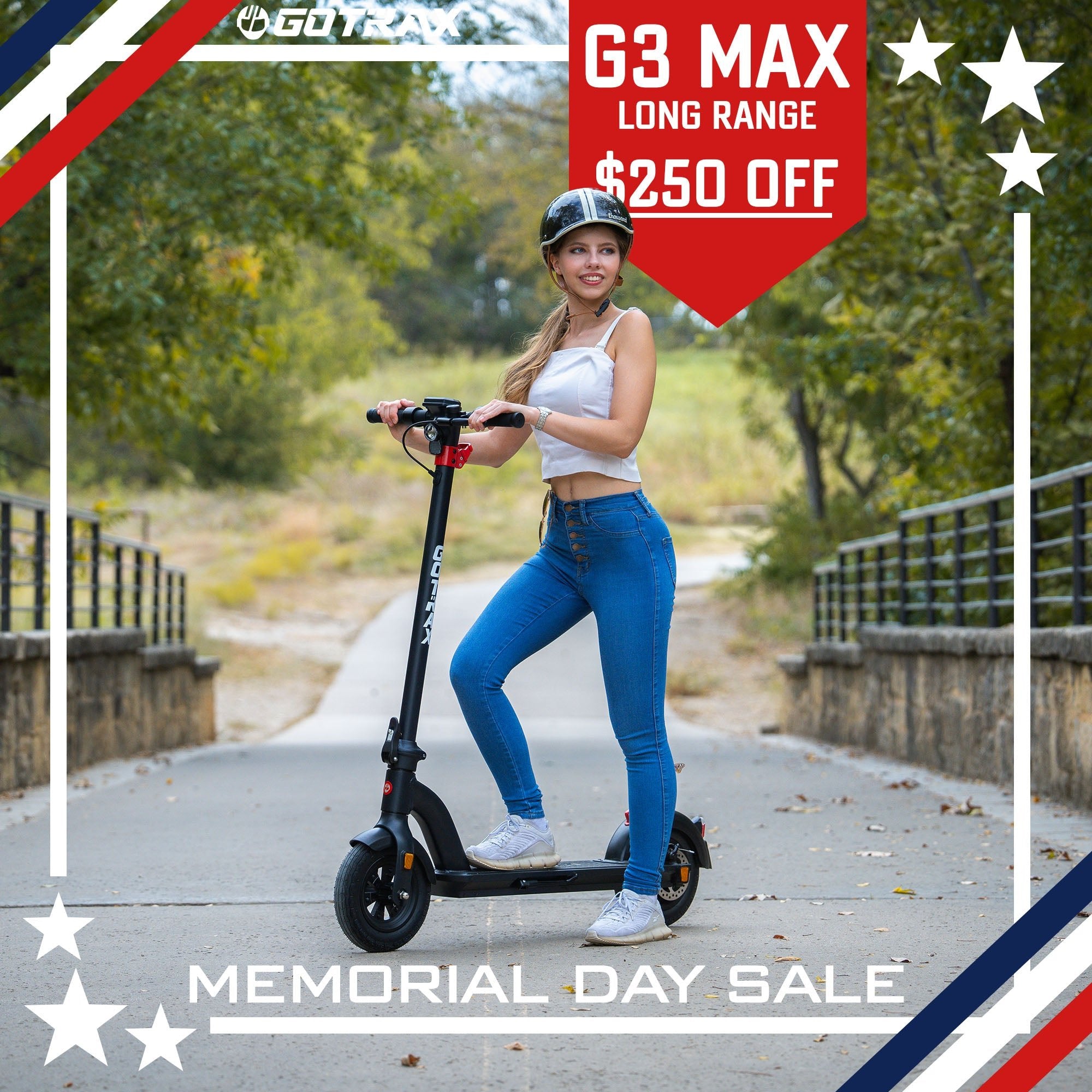 G3 MAX Long Range eScooter - GOTRAX