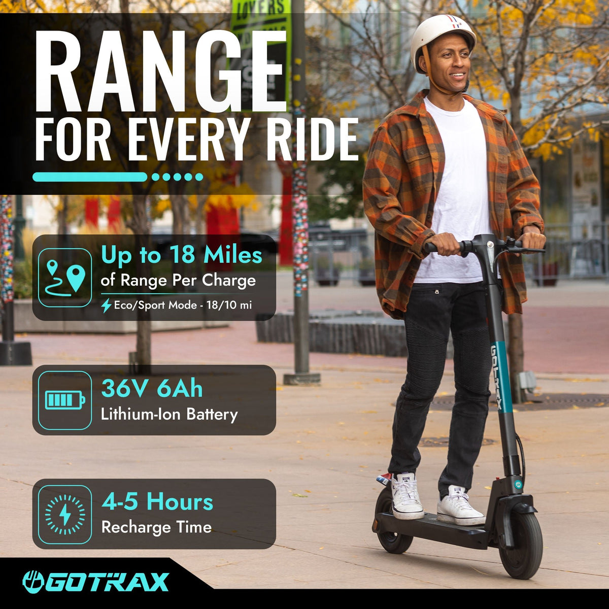 G3 Plus Electric Scooter - GOTRAX