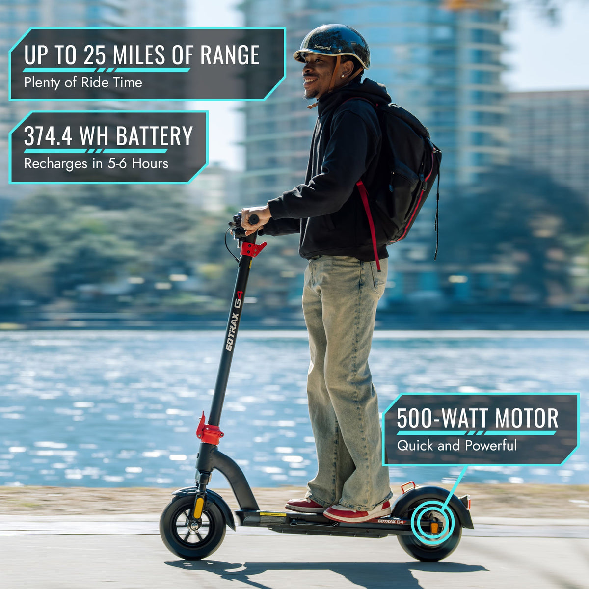 G4 Electric Scooter for Adults - GOTRAX