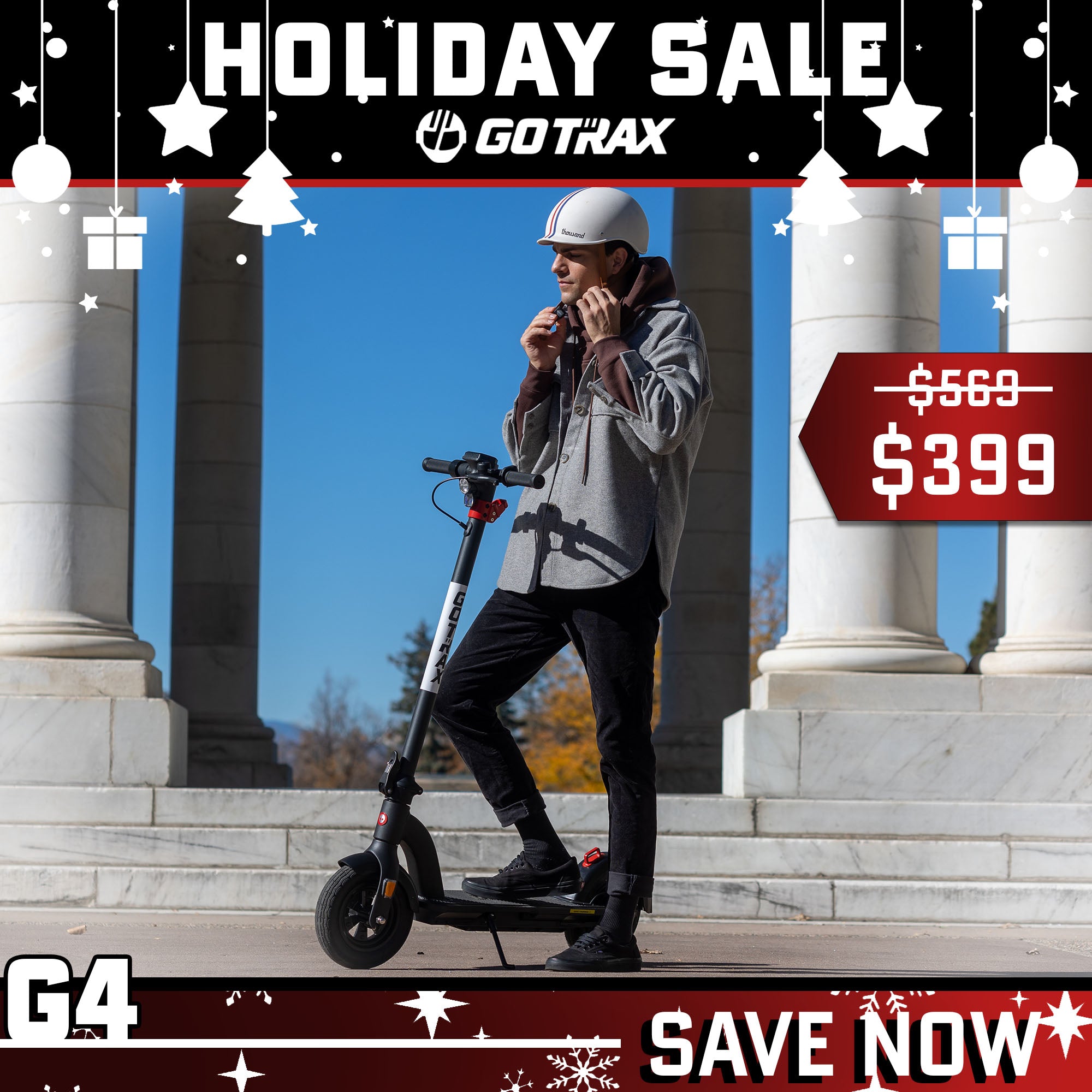 G4 Electric Scooter for Adults - GOTRAX