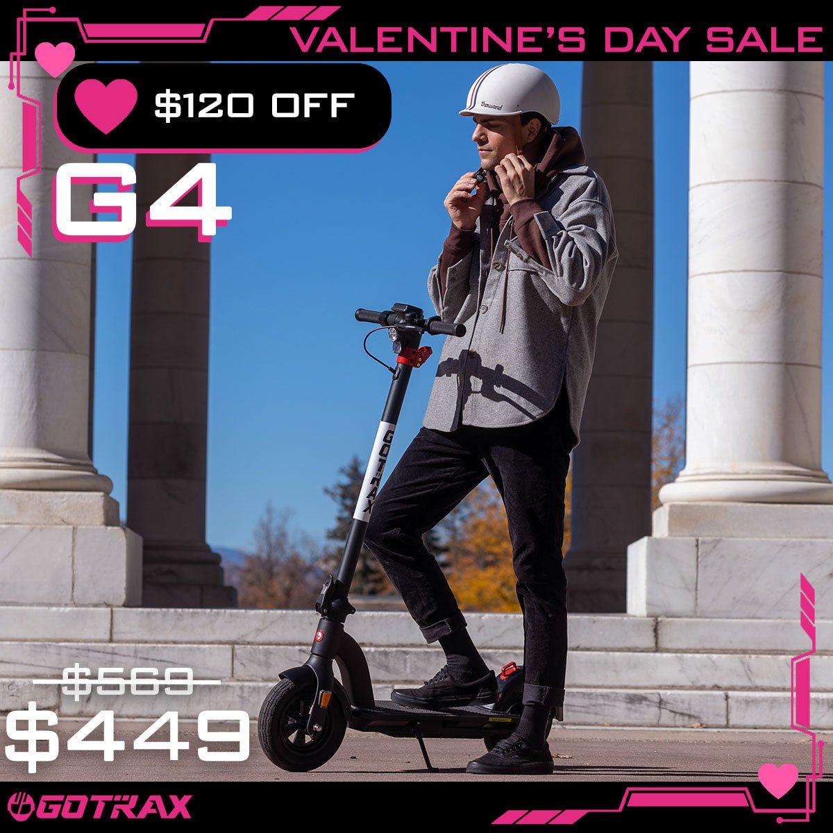 G4 Electric Scooter for Adults - GOTRAX