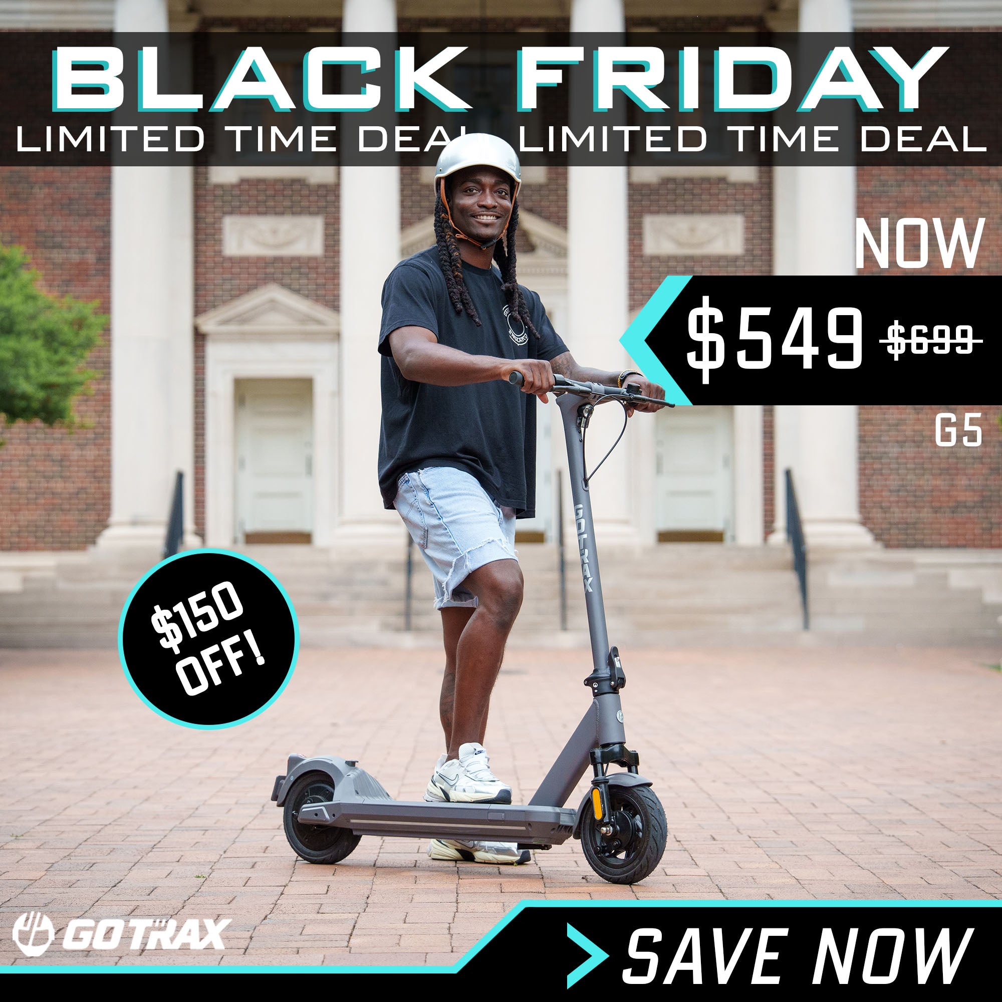 G5 Folding Electric Scooter - GOTRAX