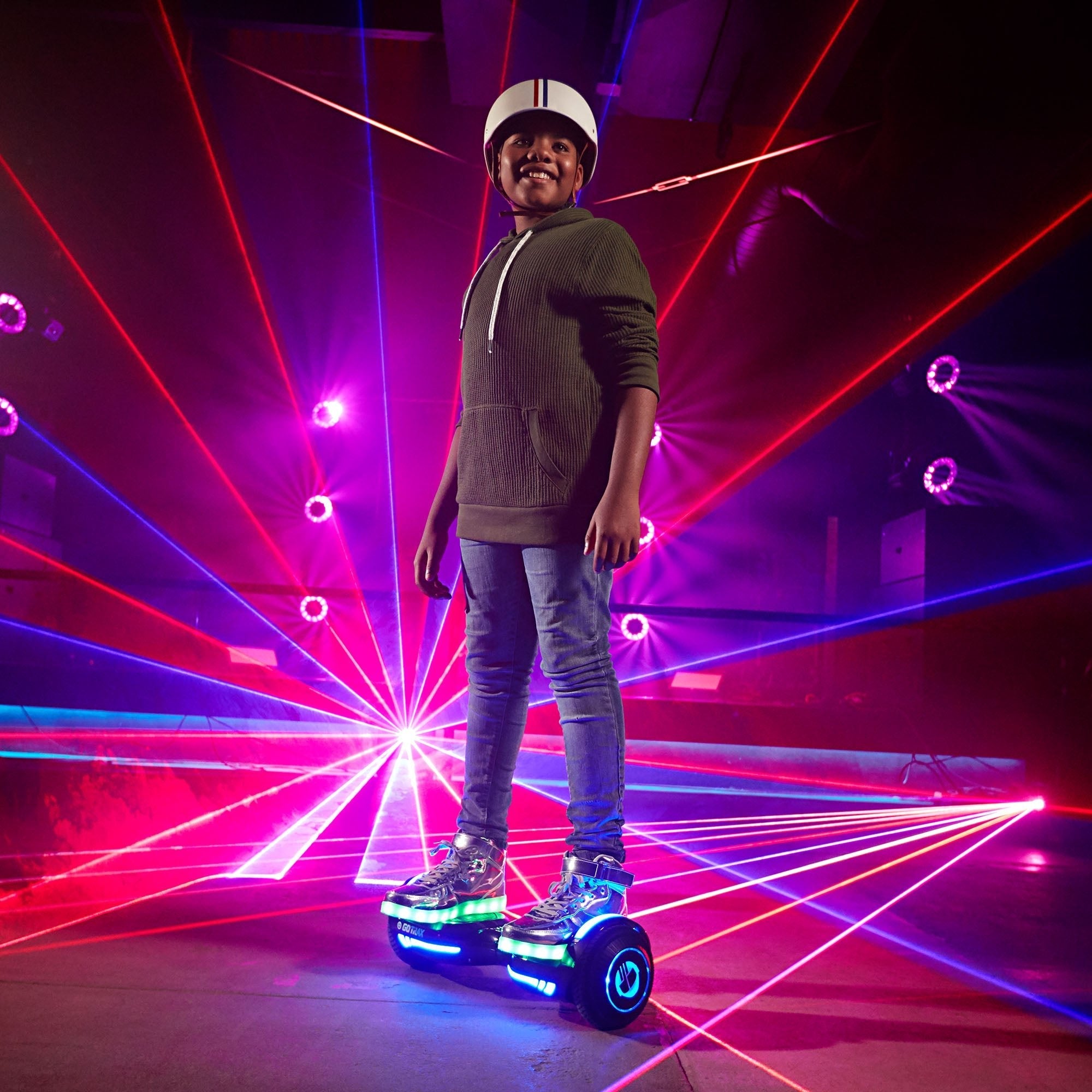 Glide Rainbow Hoverboard - GOTRAX