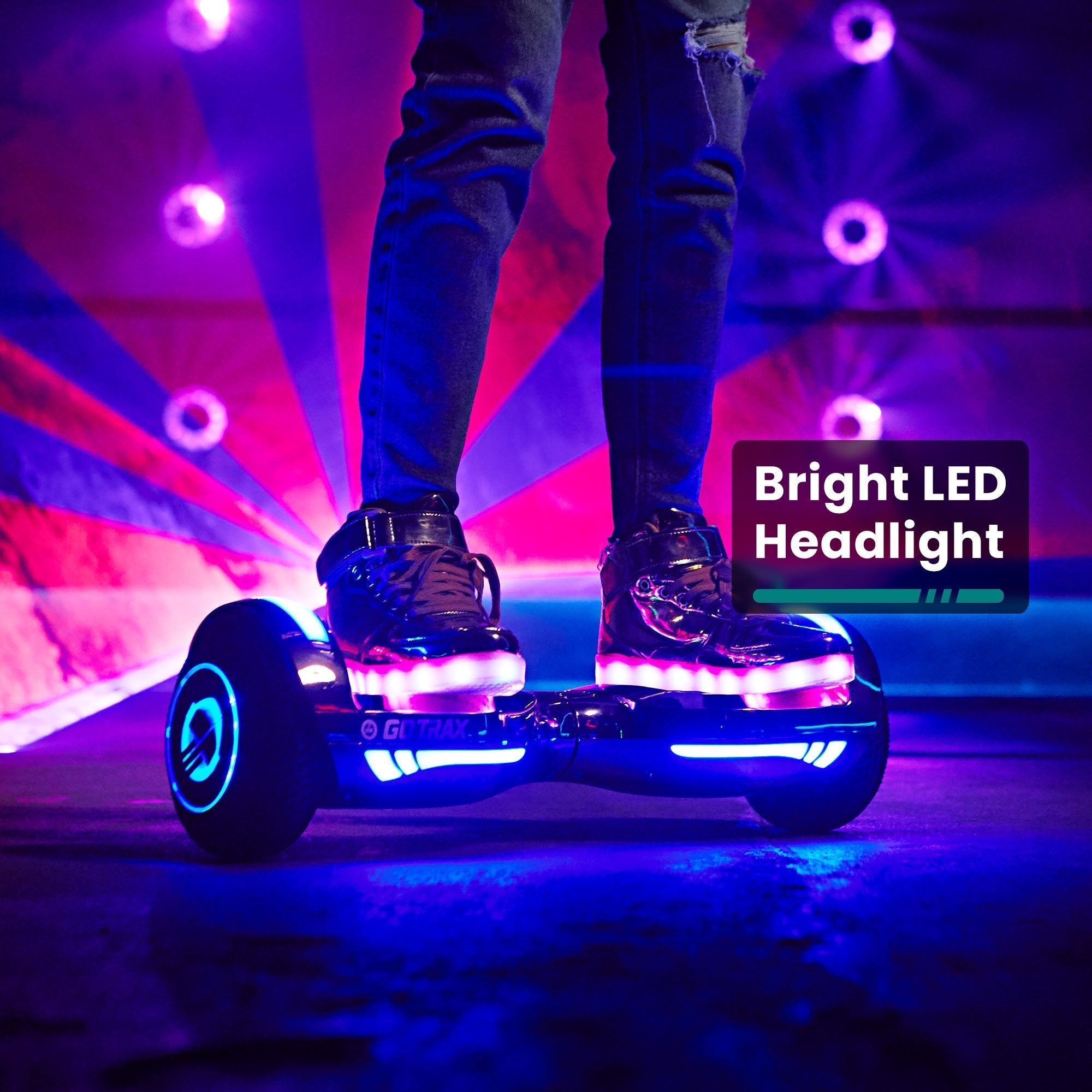 Glide Rainbow Hoverboard - GOTRAX