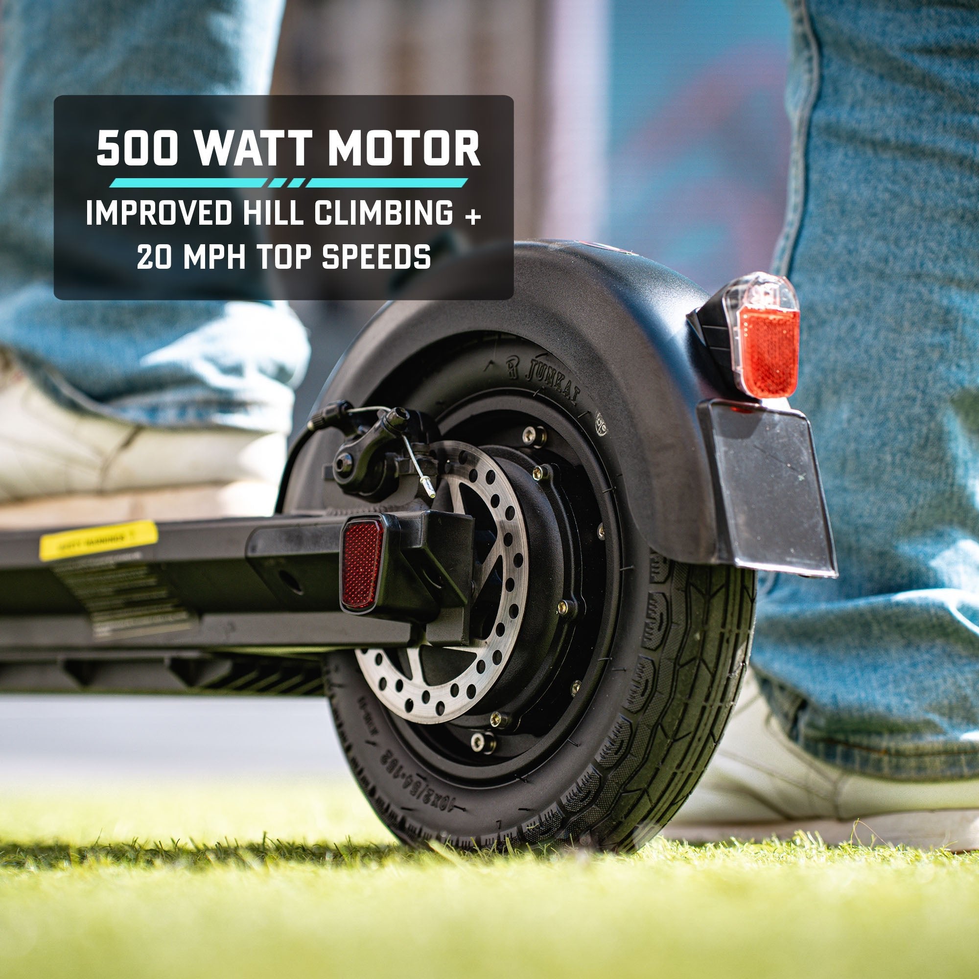 GOTRAX GMAX Electric Scooter - 20mph 45mi Range