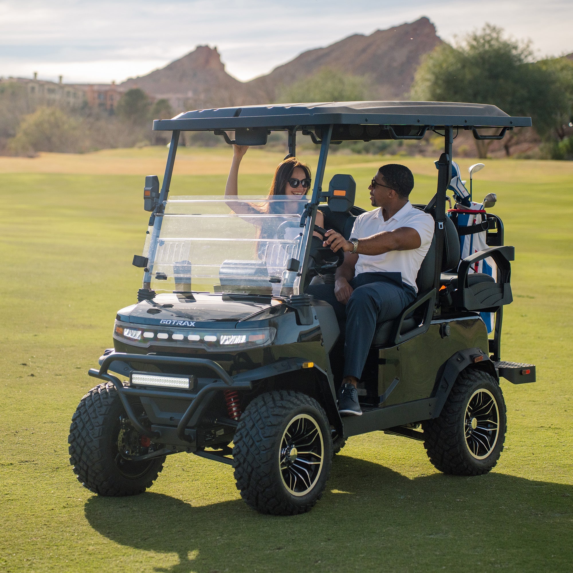 GOTRAX Fairway 200 2+2 Electric Golf Cart - GOTRAX