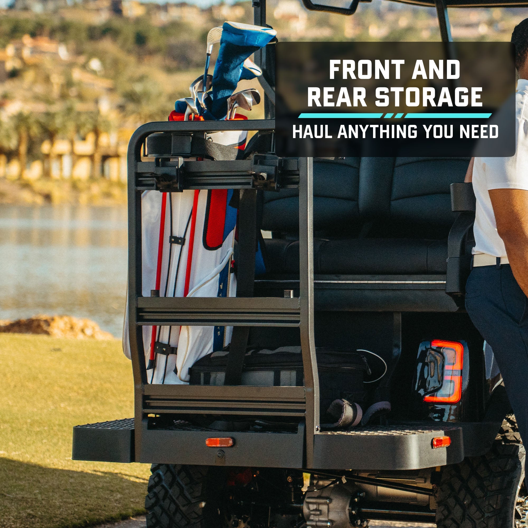 GOTRAX Fairway 200 2+2 Electric Golf Cart - GOTRAX