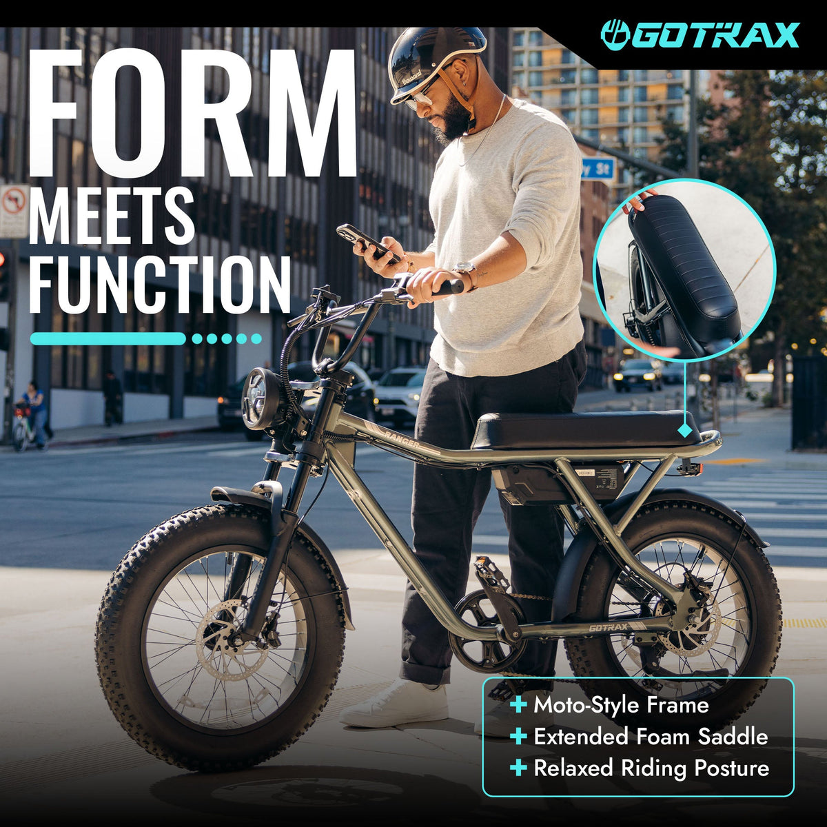 GOTRAX Ranger Electric Bike - GOTRAX