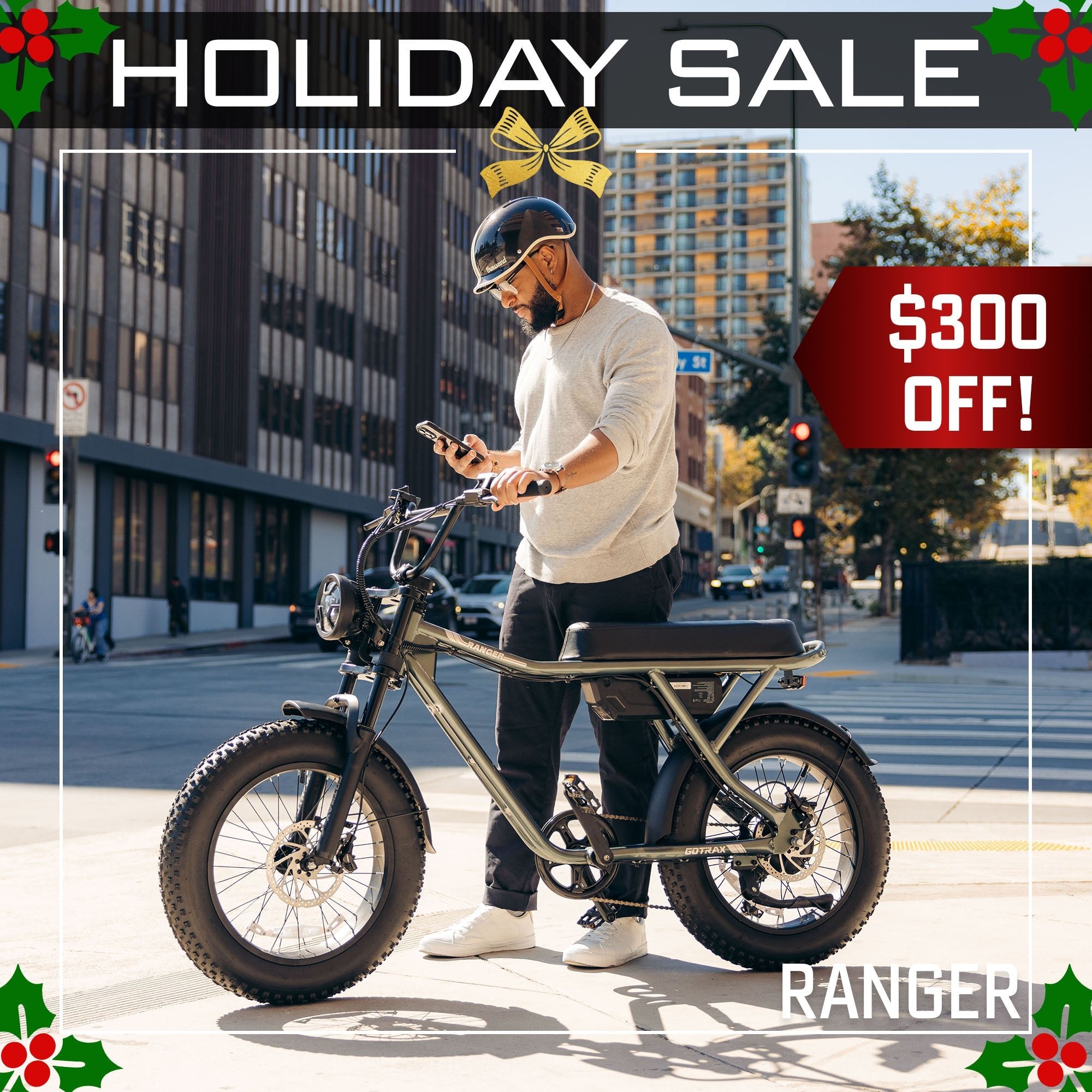 GOTRAX Ranger Electric Bike - GOTRAX