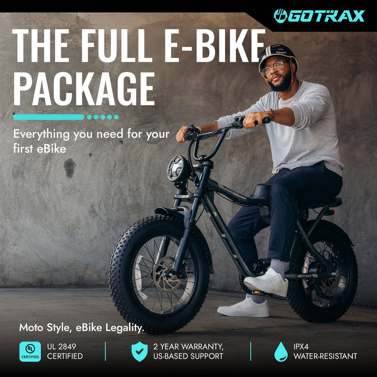 GOTRAX Ranger Electric Bike - GOTRAX